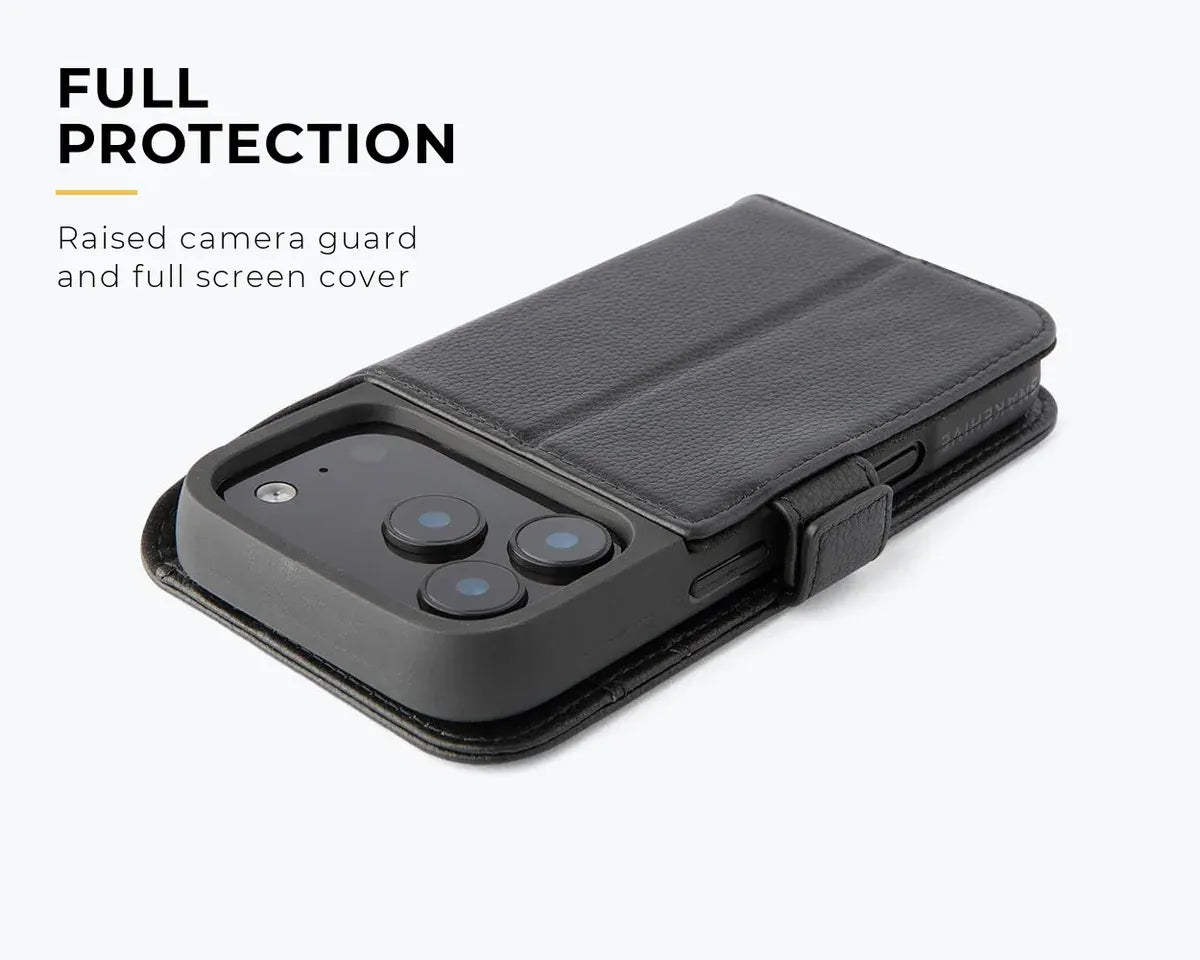 Snakehive Metro Wallet Apple iPhone 18 Pro - Metro Leather Wallet Phone Case Metro Leather Wallet Phone Case for iPhone 18 Pro