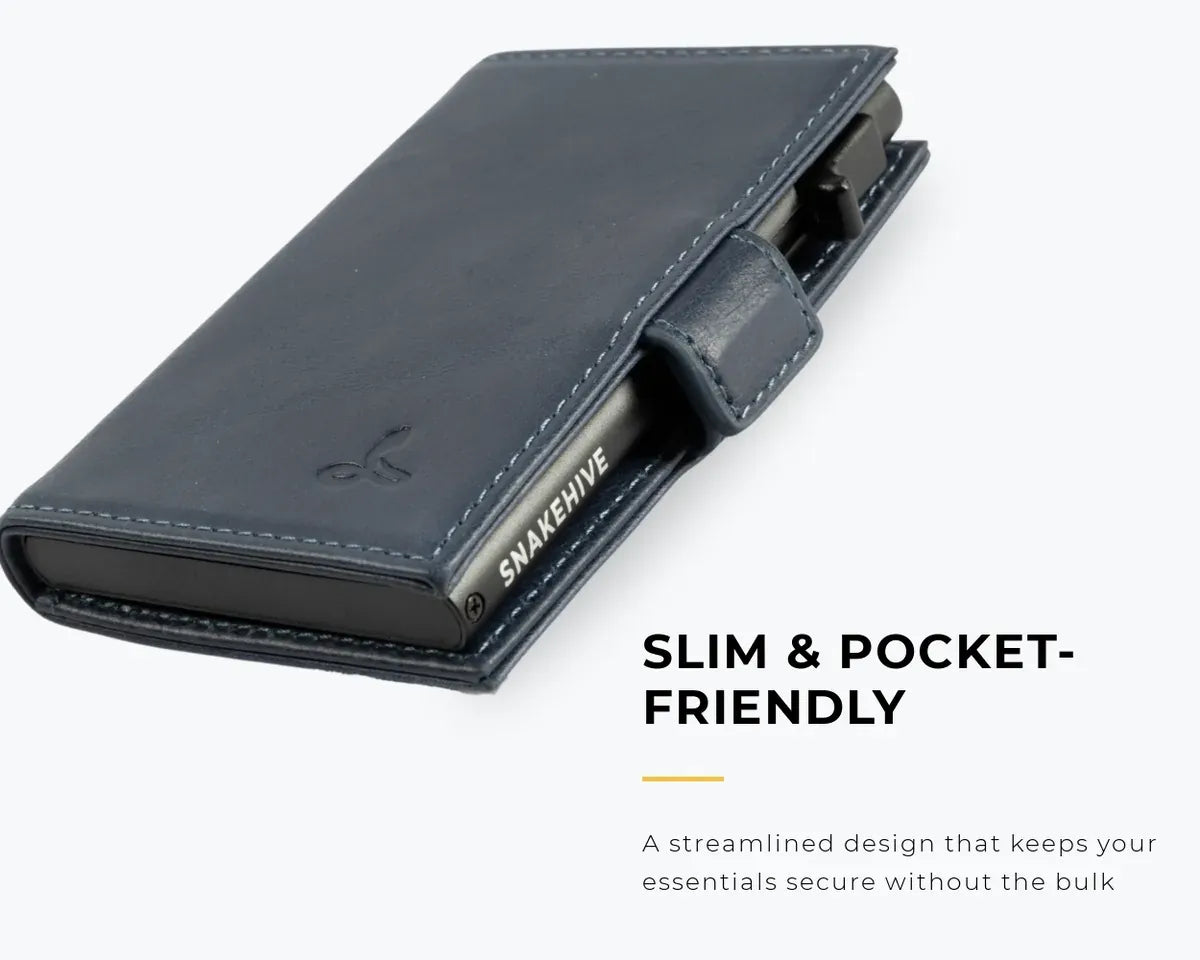 Snakehive Accessories Metro Leather Smart RFID Wallet Metro Leather Smart RFID Wallet | Leather Accessories