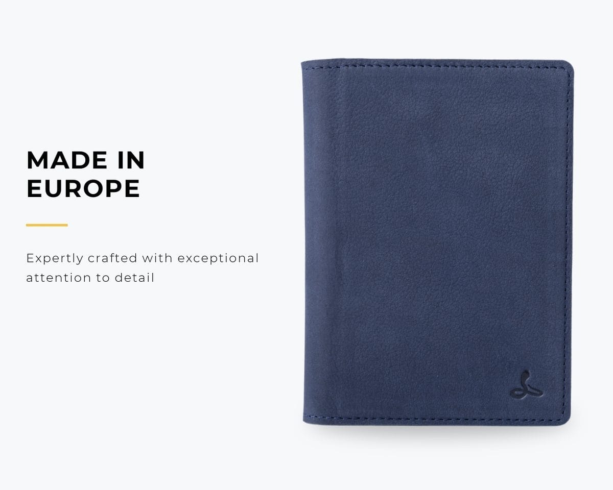 Snakehive Accessories Vintage Leather Passport Holder Vintage Leather Passport Holder | Leather Accessories