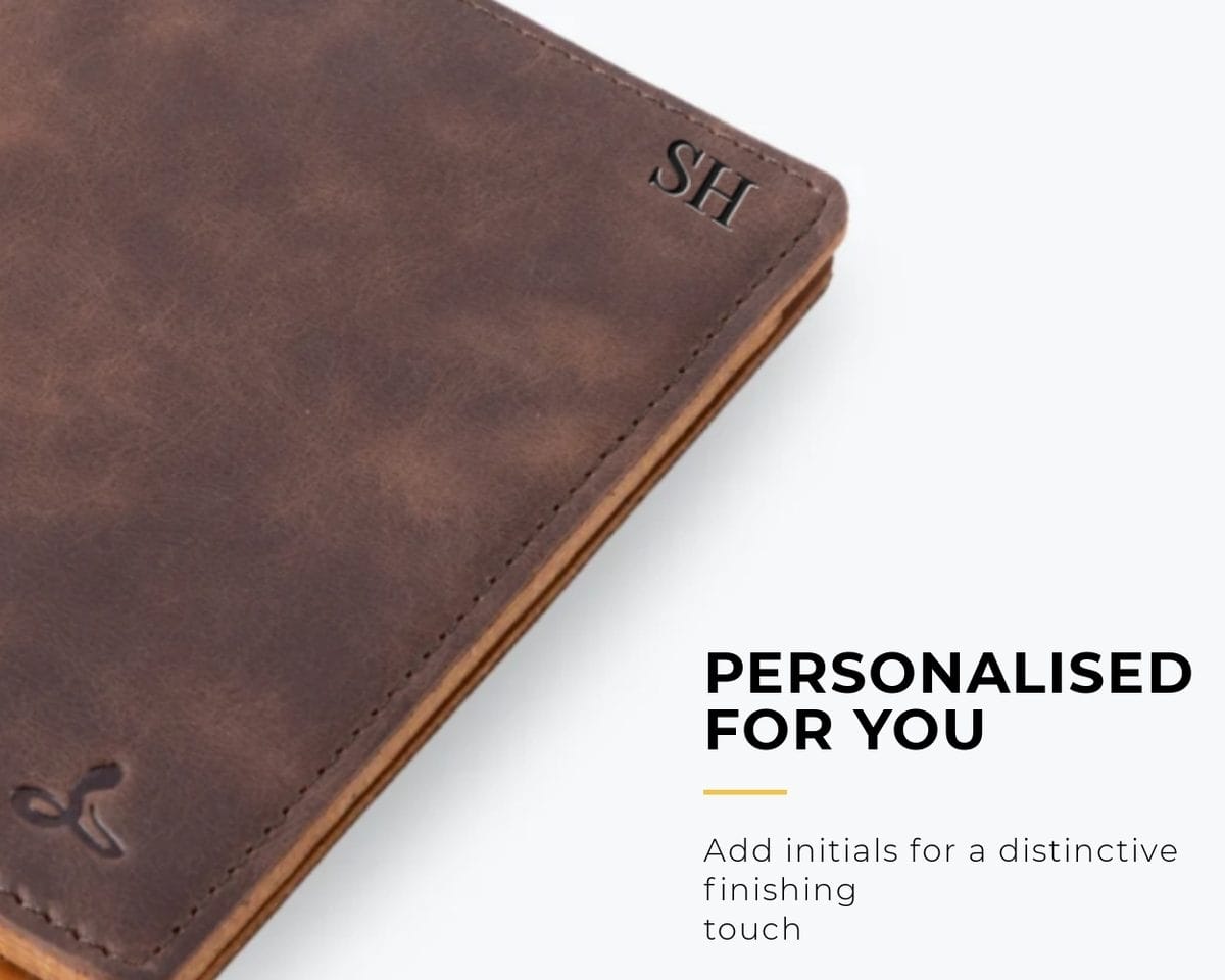 Snakehive Accessories Vintage Leather Passport Holder Vintage Leather Passport Holder | Leather Accessories