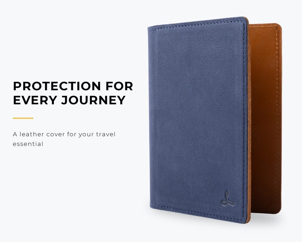 Snakehive Accessories Vintage Leather Passport Holder Vintage Leather Passport Holder | Leather Accessories