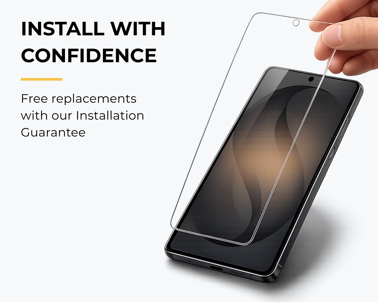 Snakehive Tempered Glass Samsung Galaxy S25 Edge - Tempered Glass Screen Protector (x2) Tempered Glass Screen Protector for Galaxy S25 Edge