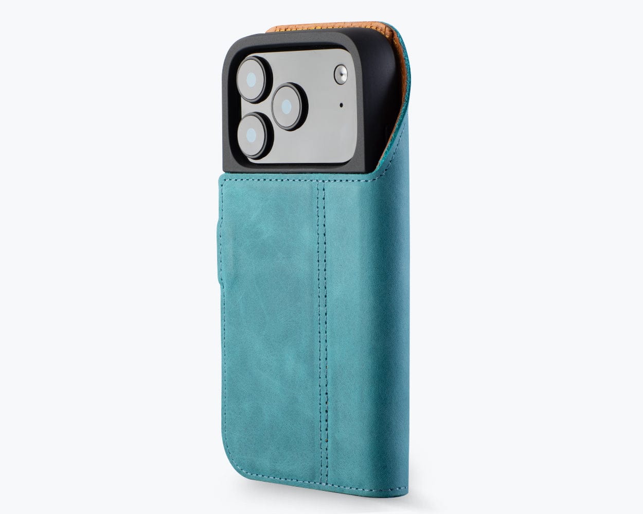 Apple iPhone 17 Pro - Vintage Leather Wallet Phone Case