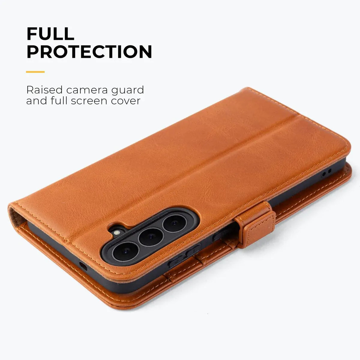 Snakehive Metro Wallet Samsung Galaxy S26 FE - Metro Leather Wallet Phone Case Metro Leather Wallet Phone Case for Samsung Galaxy S26 FE