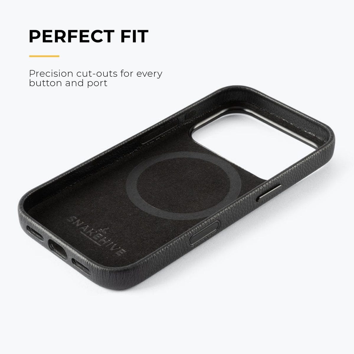 Snakehive Metro Bumper Case Apple iPhone 17 Pro Max  - Metro Slim Leather Phone Case Metro Slim Leather Phone Case for Apple iPhone 17 Pro Max