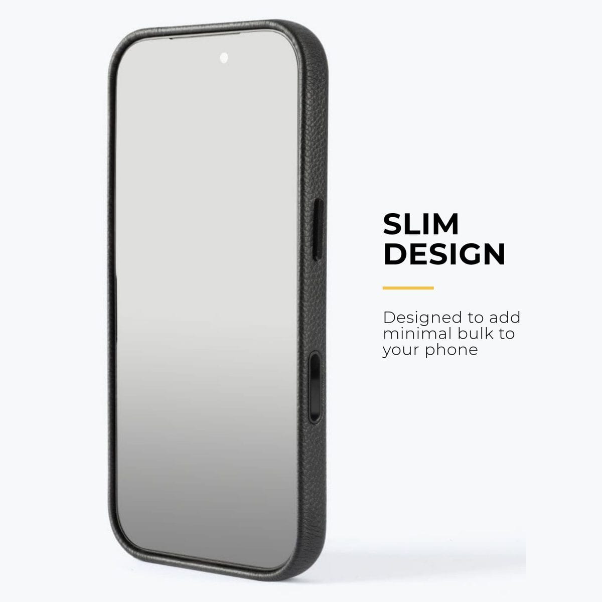 Snakehive Metro Bumper Case Apple iPhone 17 Pro  - Metro Slim Leather Phone Case Metro Slim Leather Phone Case for Apple iPhone 17 Pro