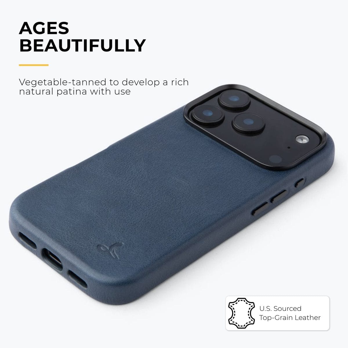 Snakehive Metro Bumper Case Apple iPhone 17 Pro  - Metro Slim Leather Phone Case Metro Slim Leather Phone Case for Apple iPhone 17 Pro