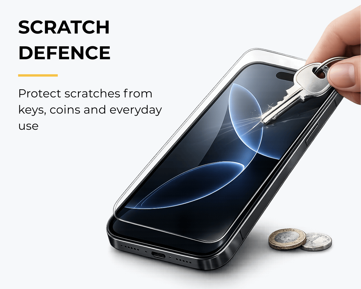Snakehive Tempered Glass Apple iPhone Air - Tempered Glass Screen Protector (x2) Tempered Glass Screen Protector (x2) for iPhone Air