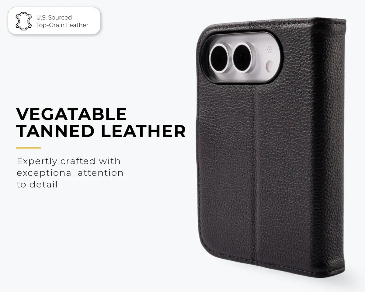 Snakehive Metro Wallet Apple iPhone Duo - Metro Leather Wallet Phone Case Metro Leather Wallet Phone Case for iPhone Duo