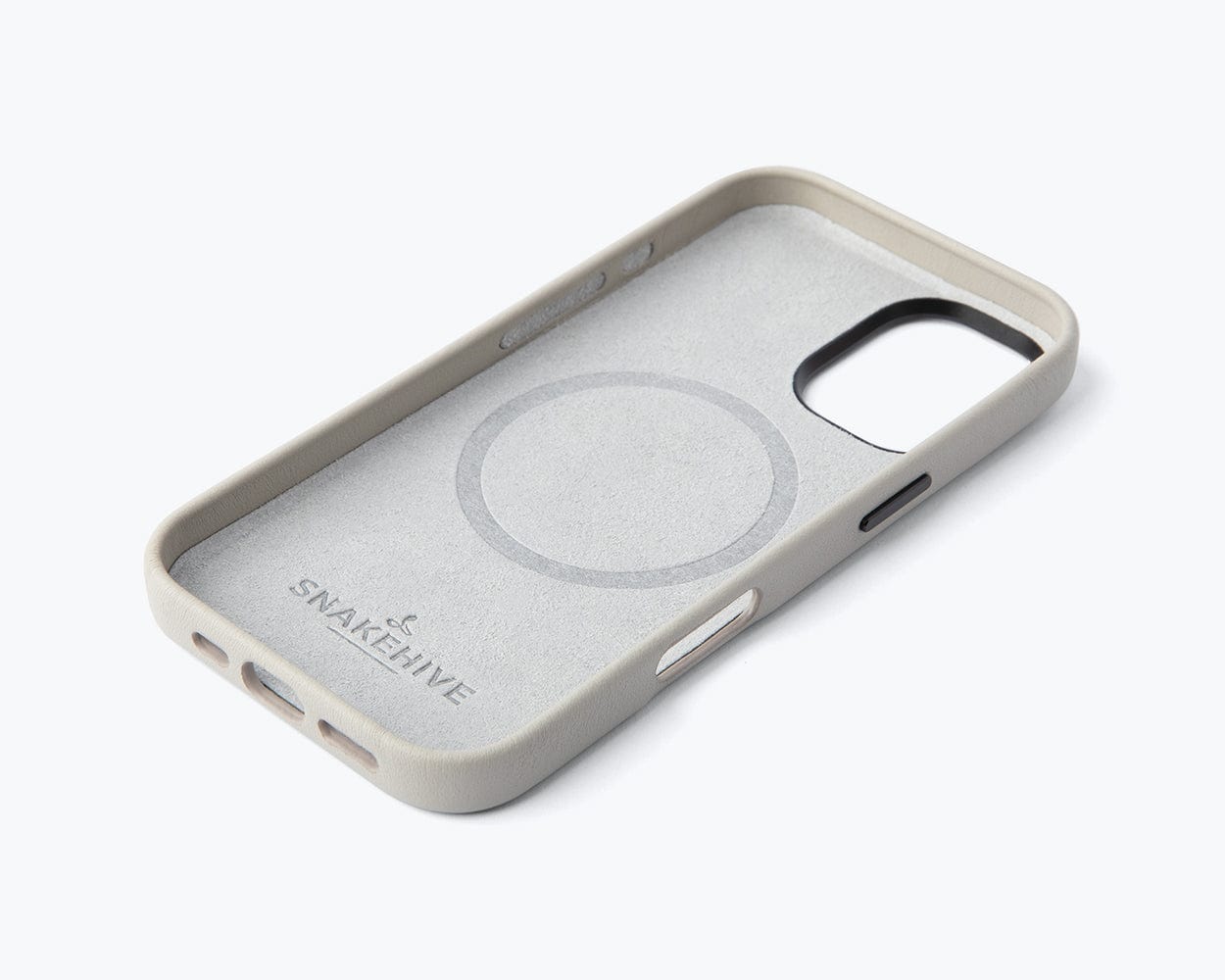 Personalised Slim Leather iPhone Case