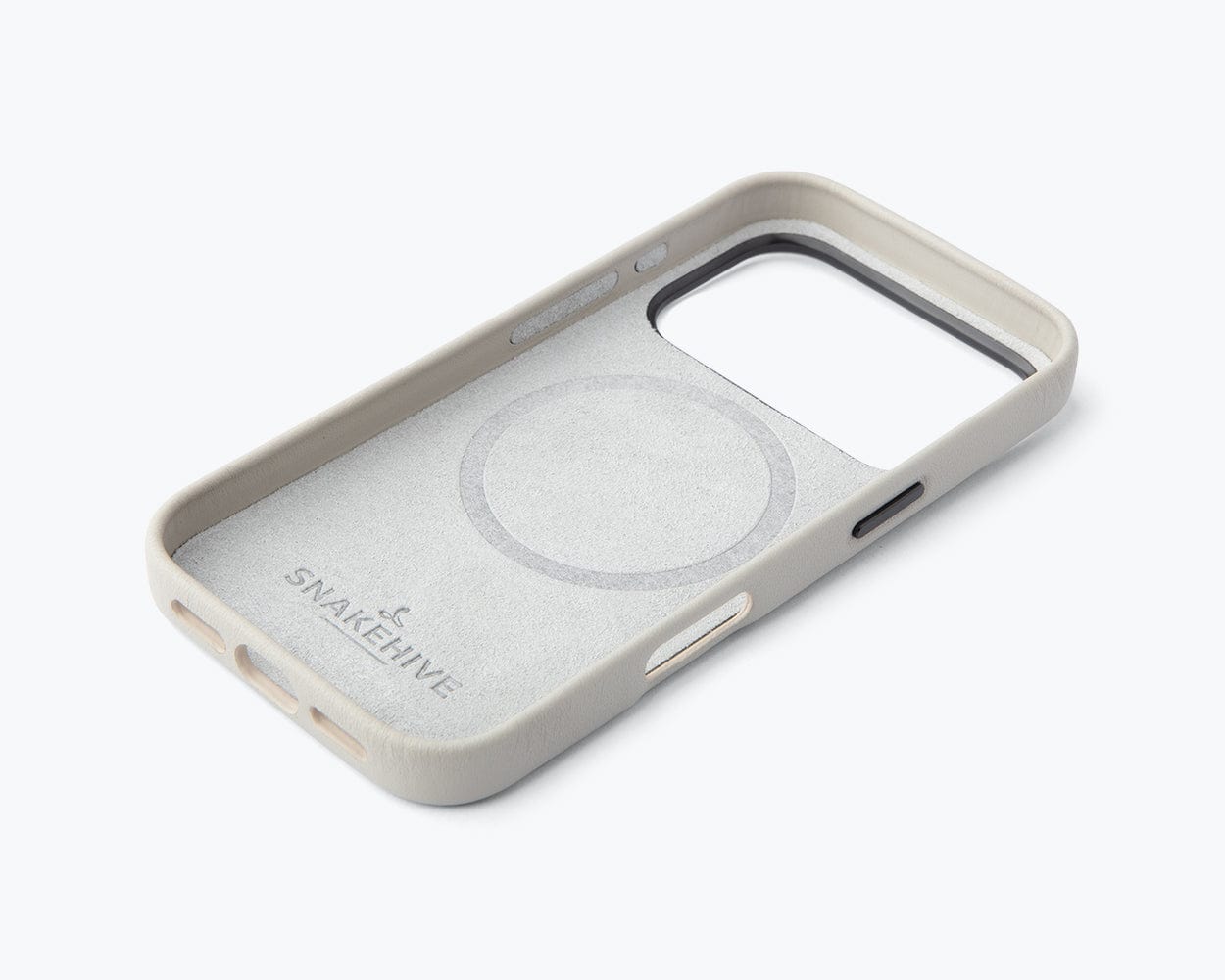 Personalised Slim Leather iPhone Case