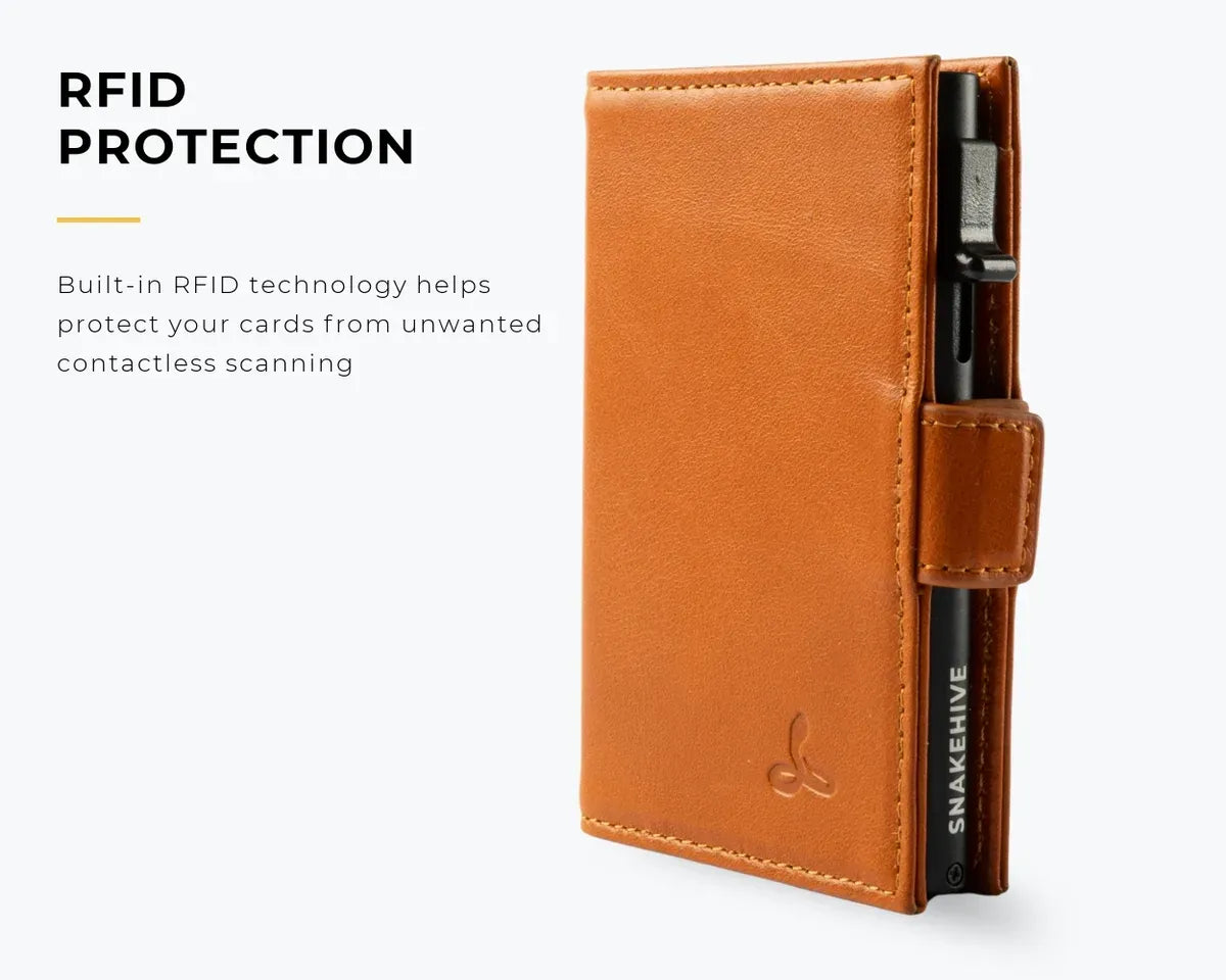 Snakehive Accessories Metro Leather Smart RFID Wallet Metro Leather Smart RFID Wallet | Leather Accessories