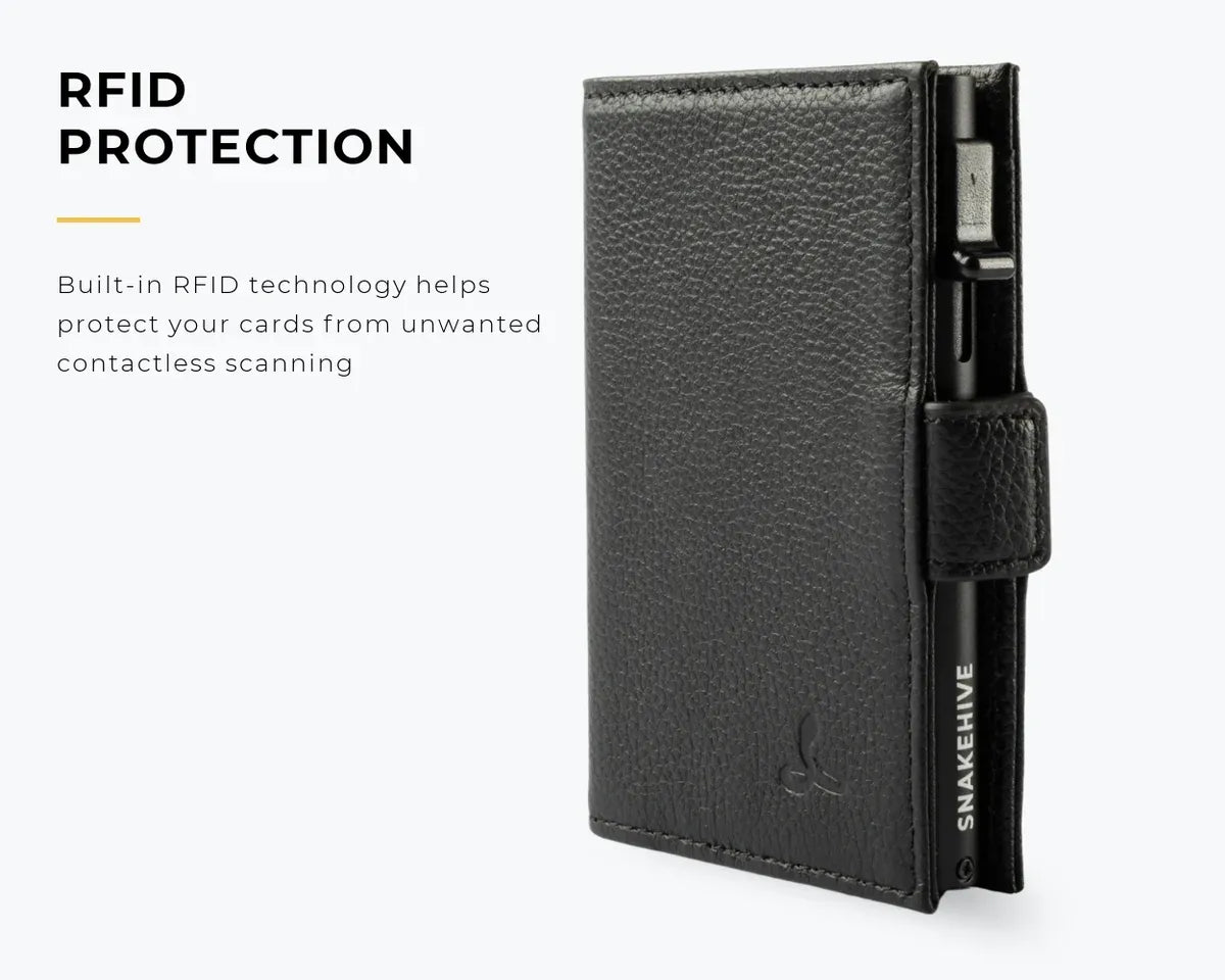 Snakehive Accessories Metro Leather Smart RFID Wallet Metro Leather Smart RFID Wallet | Leather Accessories