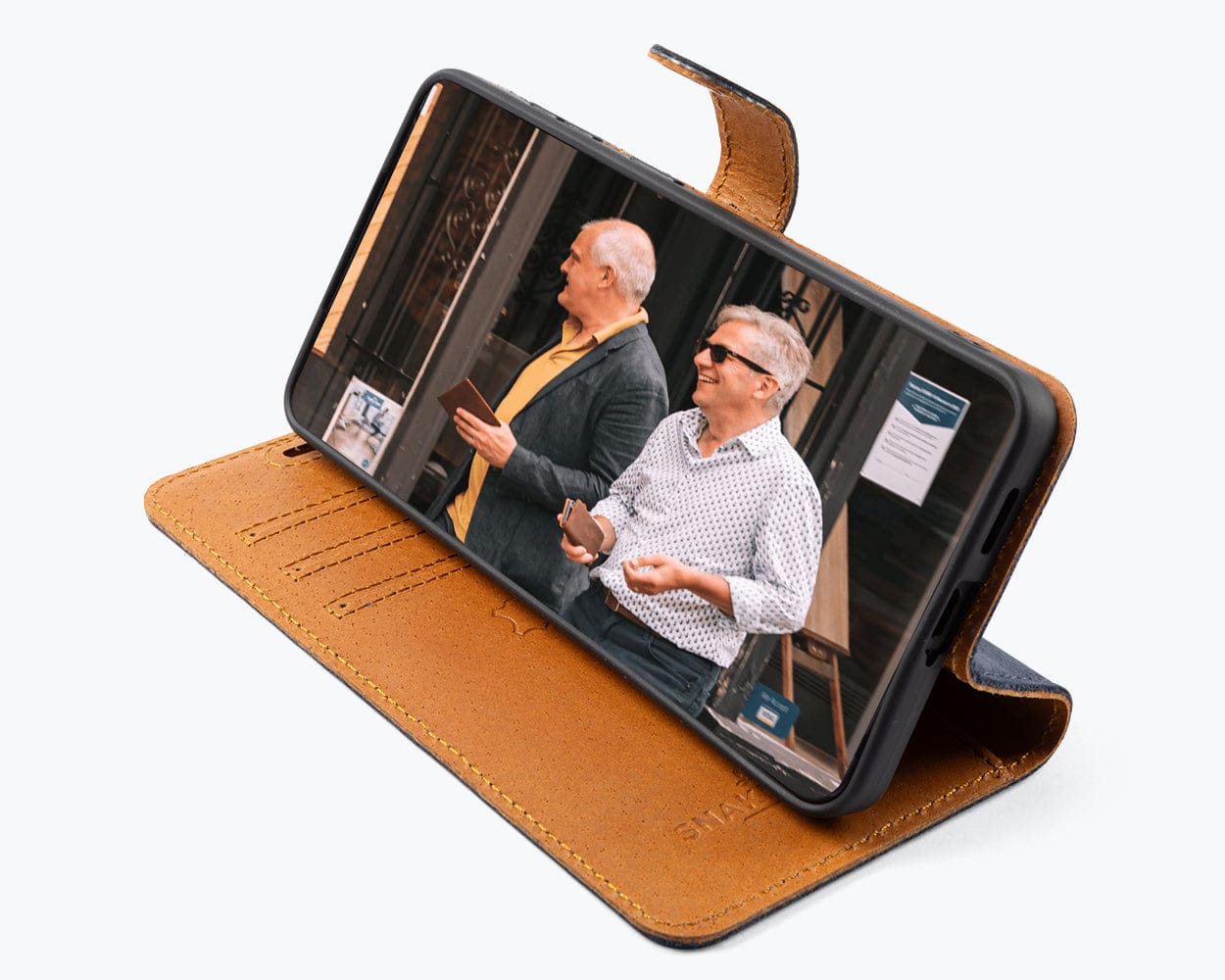 Samsung Galaxy S26 Plus - Vintage Leather Wallet Phone Case