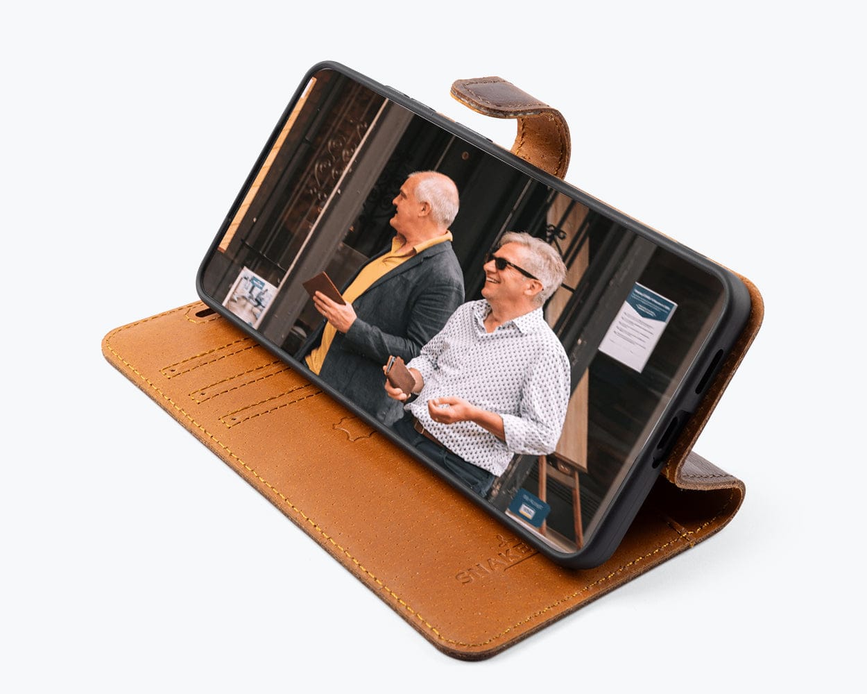 Samsung Galaxy S26 Plus - Vintage Leather Wallet Phone Case
