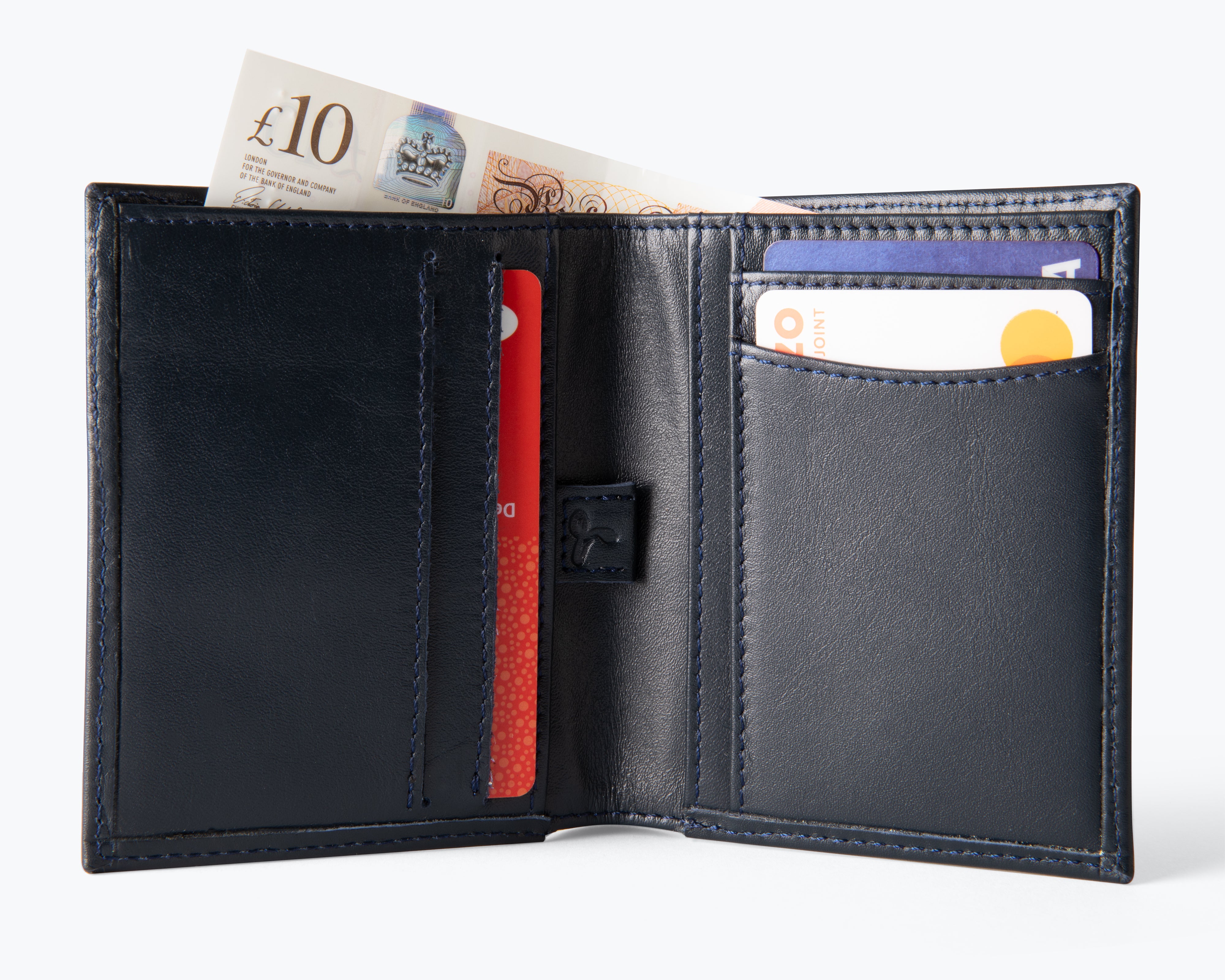 Metro Leather Bifold Wallet - Snakehive UK