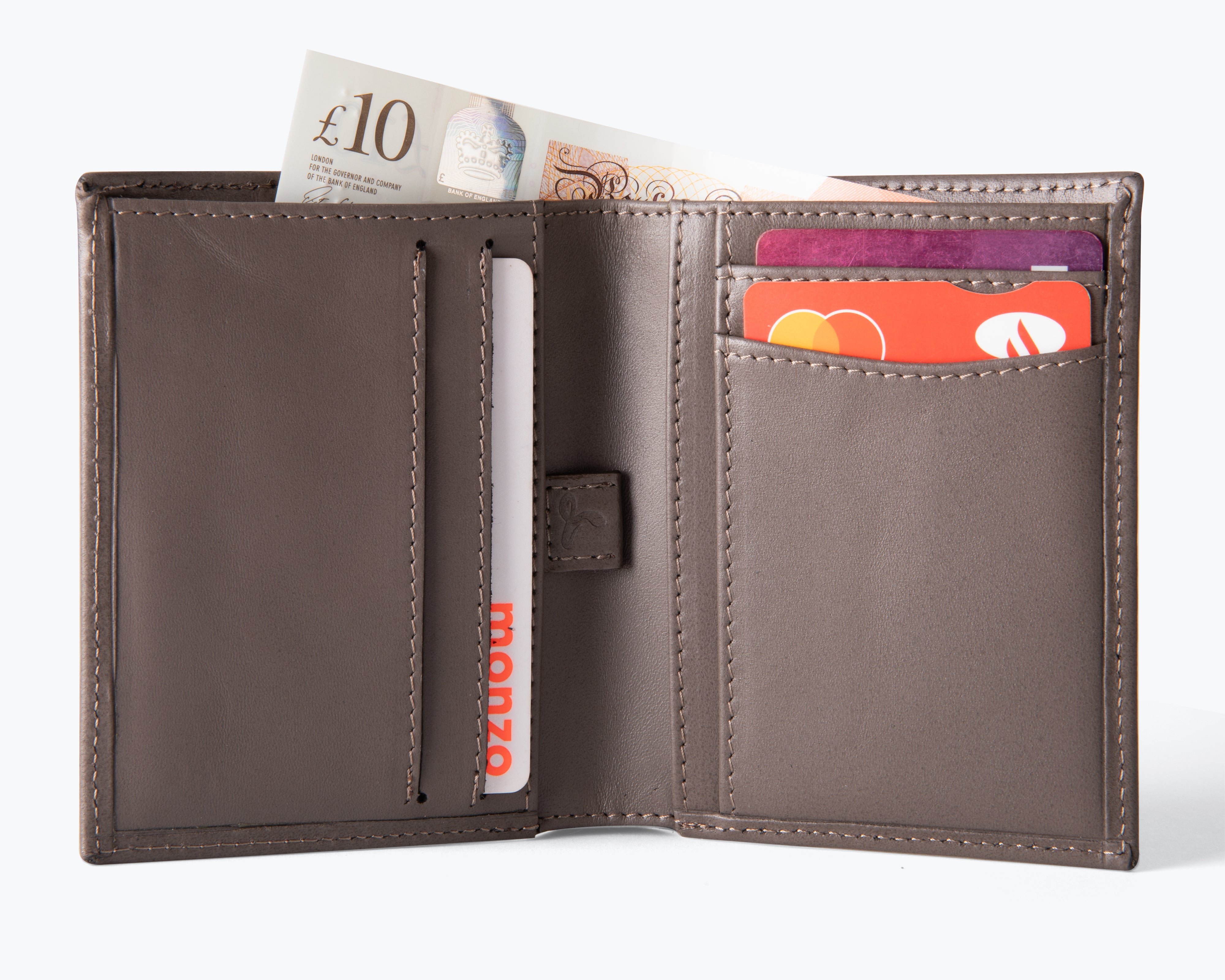 Metro Leather Bifold Wallet - Snakehive UK