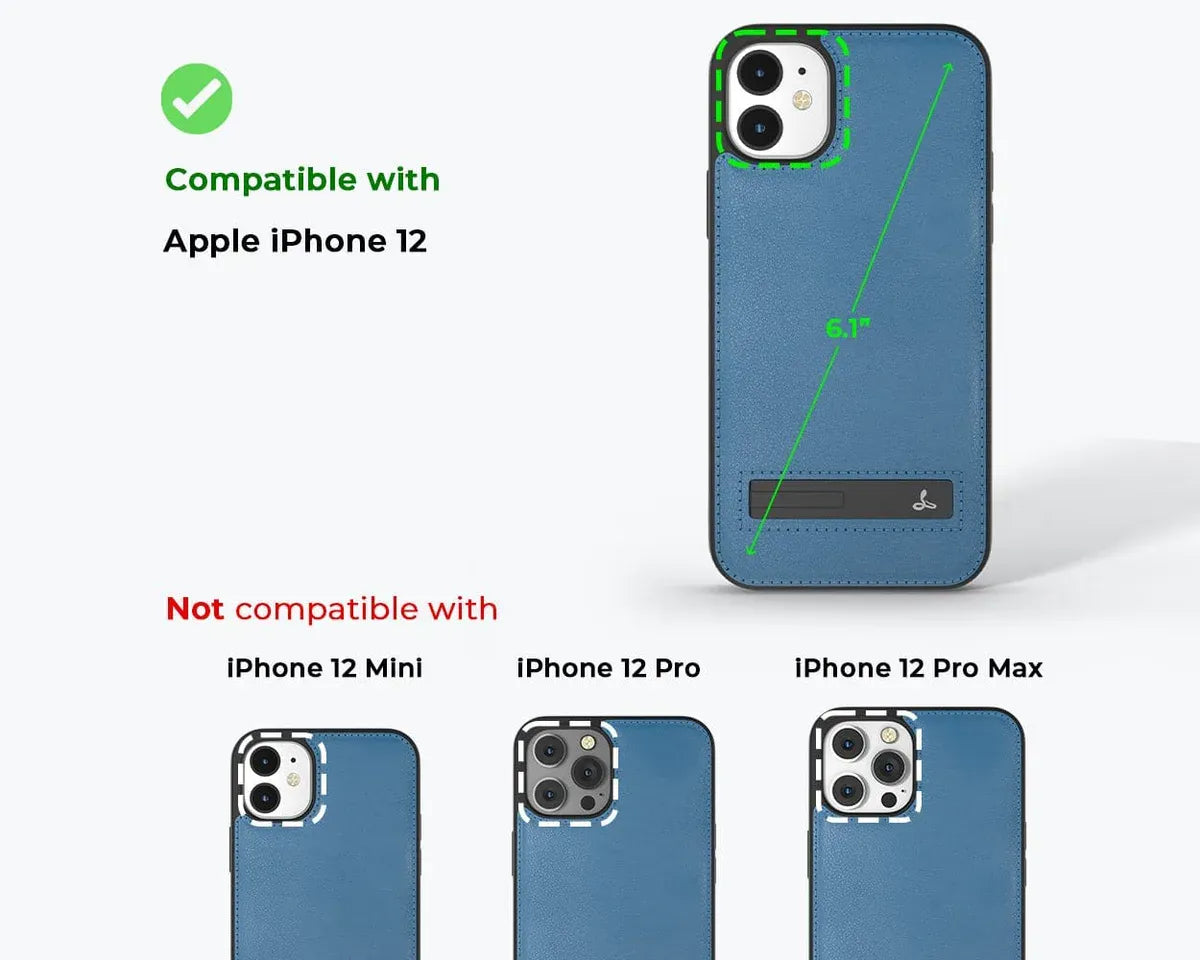Snakehive UK Metro Case Apple iPhone 12 - Metro Leather Phone Case Metro Leather Phone Case for Apple iPhone 12