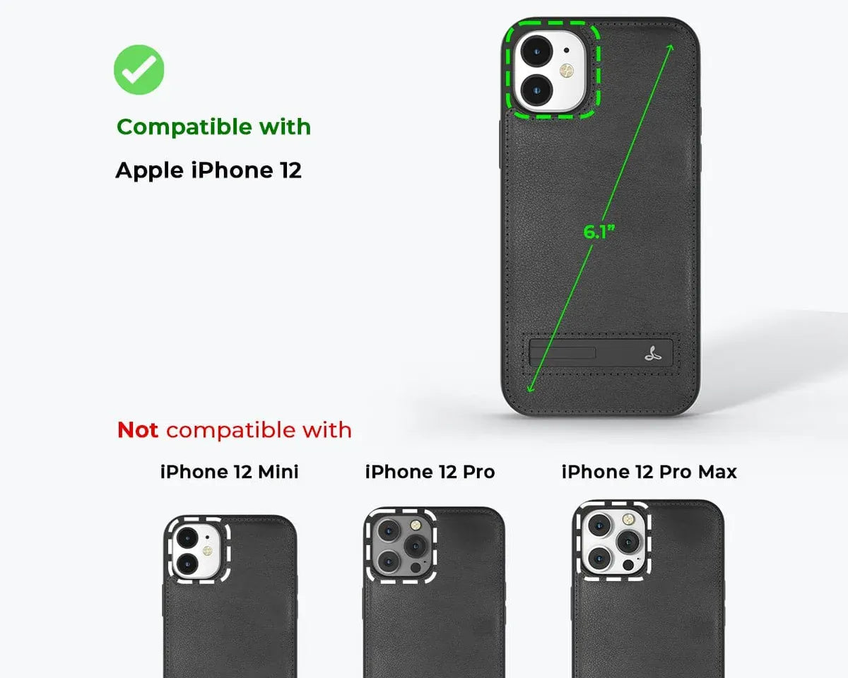 Snakehive UK Metro Case Apple iPhone 12 - Metro Leather Phone Case Metro Leather Phone Case for Apple iPhone 12
