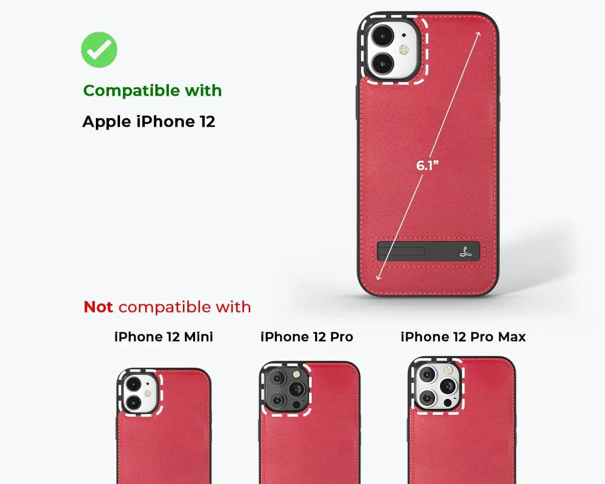Snakehive UK Metro Case Apple iPhone 12 - Metro Leather Phone Case Metro Leather Phone Case for Apple iPhone 12