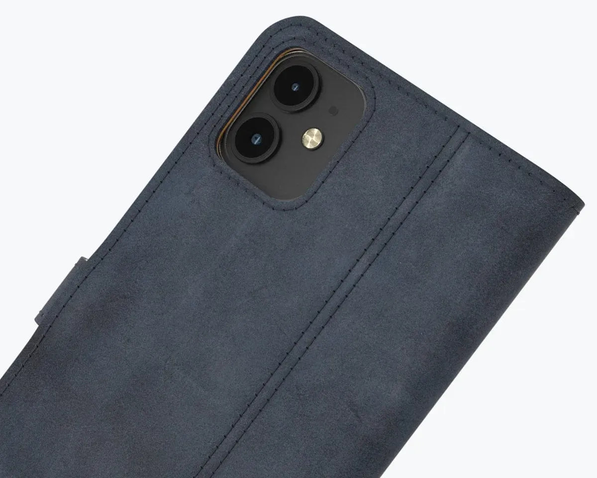 Snakehive UK Vintage Wallet Apple iPhone 11 - Vintage Leather Wallet Phone Case Vintage Leather Wallet Case for Apple iPhone 11