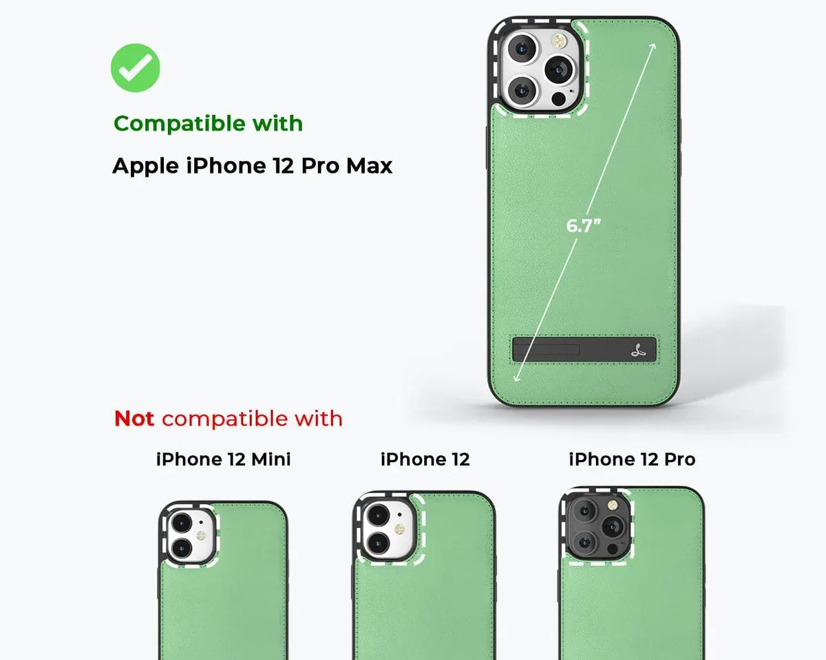 Snakehive UK Metro Case Apple iPhone 12 Pro Max - Metro Leather Phone Case Metro Leather Phone Case for Apple iPhone 12 Pro Max