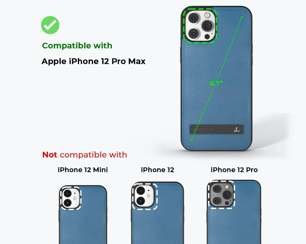 Snakehive UK Metro Case Apple iPhone 12 Pro Max - Metro Leather Phone Case Metro Leather Phone Case for Apple iPhone 12 Pro Max