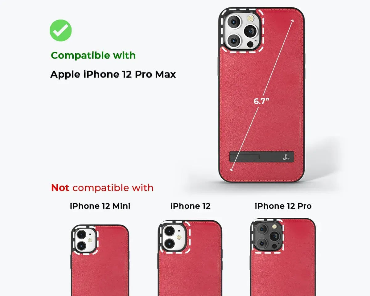 Snakehive UK Metro Case Apple iPhone 12 Pro Max - Metro Leather Phone Case Metro Leather Phone Case for Apple iPhone 12 Pro Max