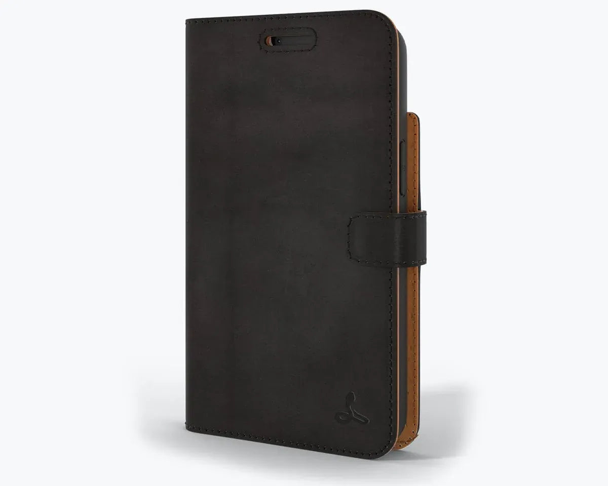 Snakehive UK Vintage Wallet Apple iPhone 13 - Vintage Leather Wallet Phone Case Vintage Leather Wallet Case for Apple iPhone 3