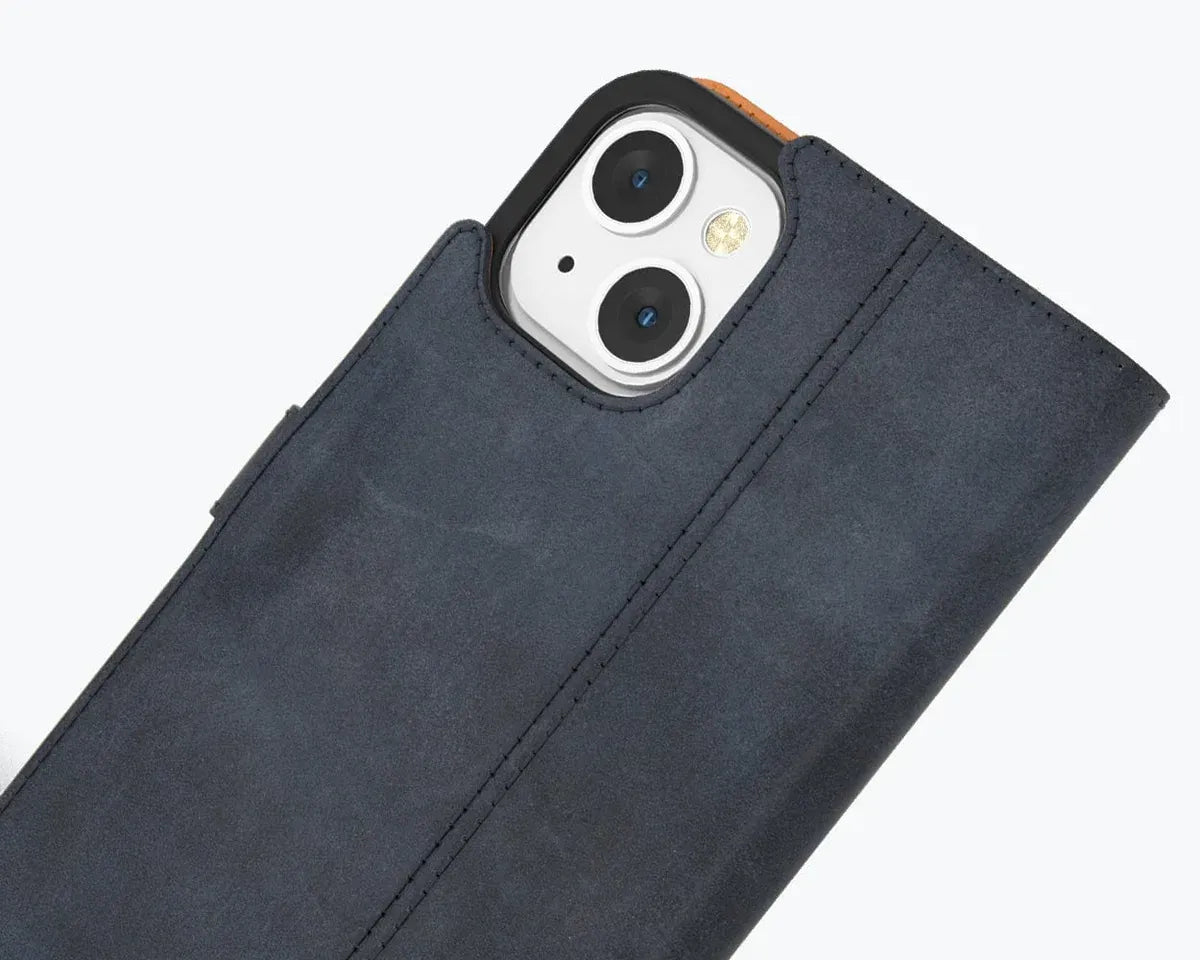 Snakehive UK Vintage Wallet Apple iPhone 13 - Vintage Leather Wallet Phone Case Vintage Leather Wallet Case for Apple iPhone 3