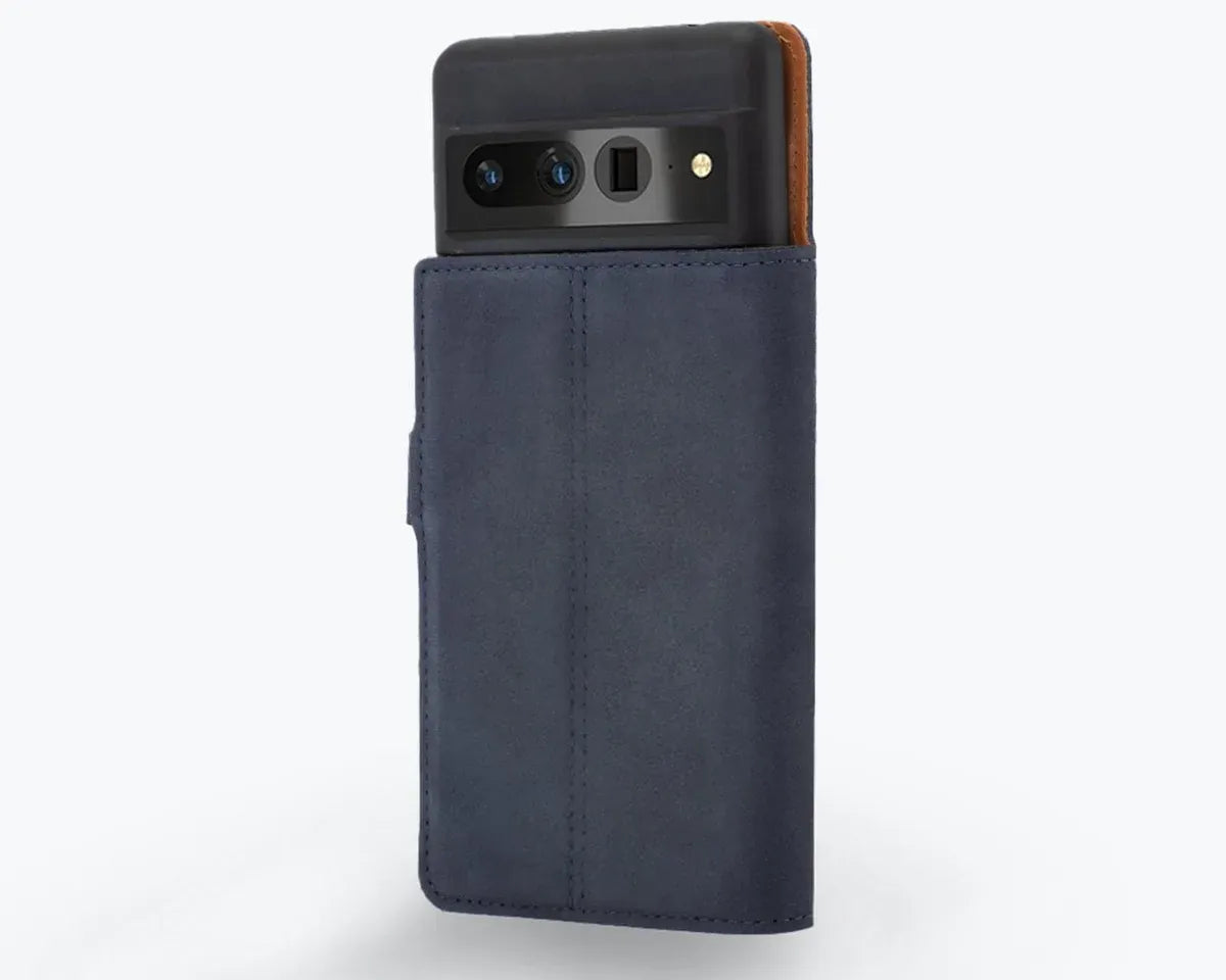 Snakehive Vintage Wallet Google Pixel 7 Pro - Vintage Leather Wallet Phone Case Vintage Leather Wallet Case for Google Pixel 7 Pro