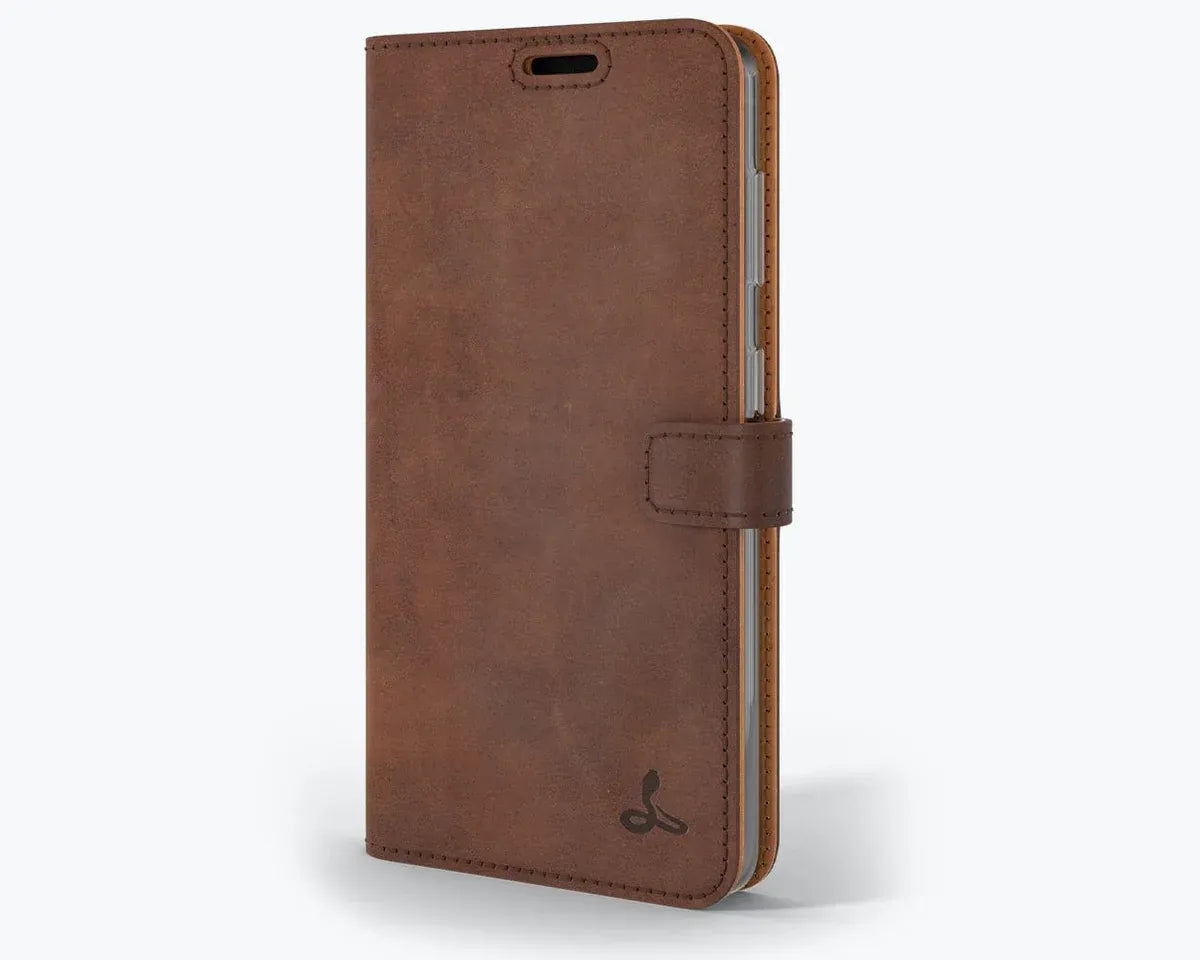 Snakehive UK Vintage Wallet Samsung Galaxy S21 Plus - Vintage Leather Wallet Phone Case Vintage Leather Wallet Case for Samsung Galaxy S21 Plus
