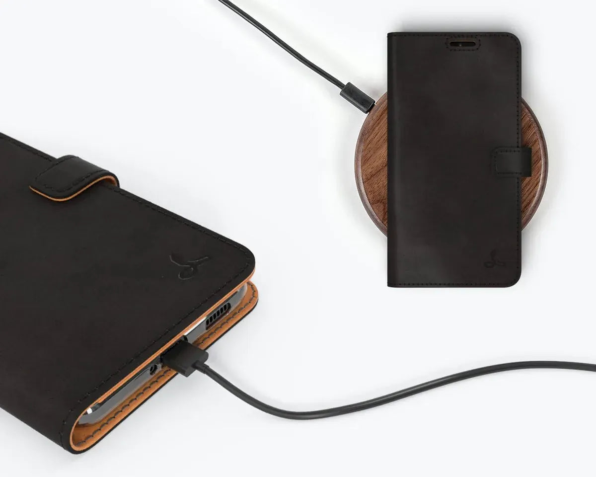 Snakehive UK Vintage Wallet Samsung Galaxy S21 Plus - Vintage Leather Wallet Phone Case Vintage Leather Wallet Case for Samsung Galaxy S21 Plus