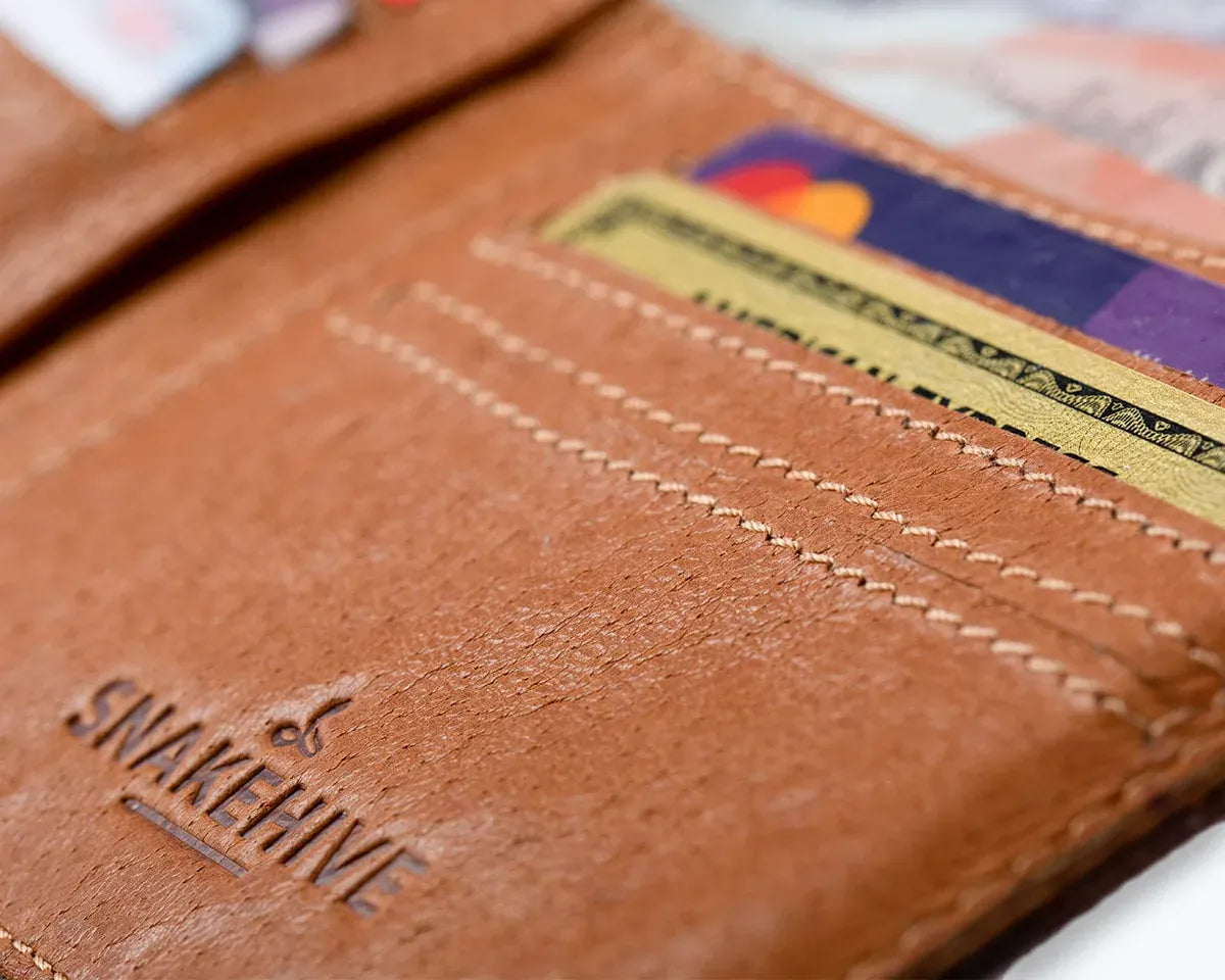 Snakehive Accessories Vintage Leather Money Wallet Vintage Leather Money Wallet | Snakehive