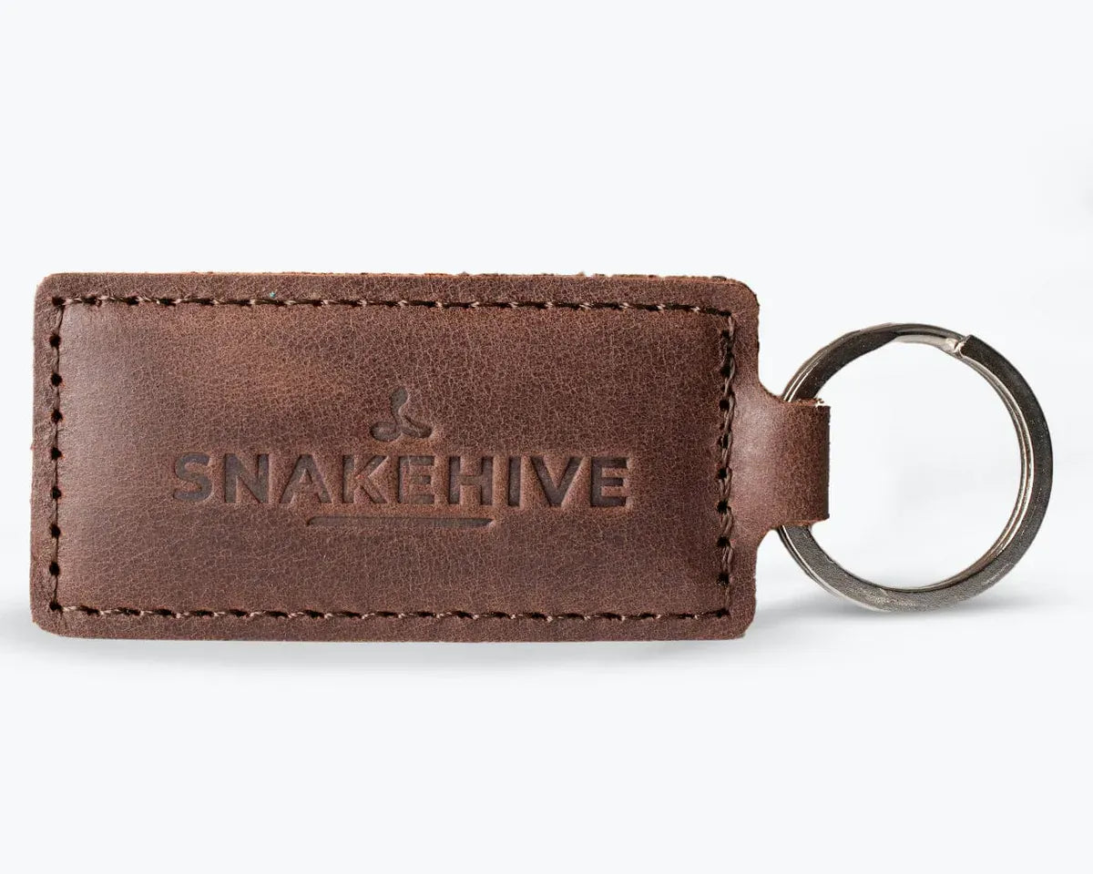 Snakehive Accessories Vintage Leather Key Ring Vintage Leather Key Ring | Leather Accessories