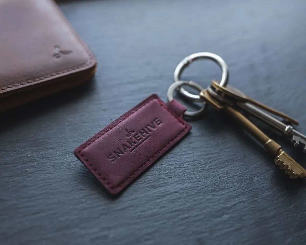 Snakehive Accessories Vintage Leather Key Ring Vintage Leather Key Ring | Leather Accessories