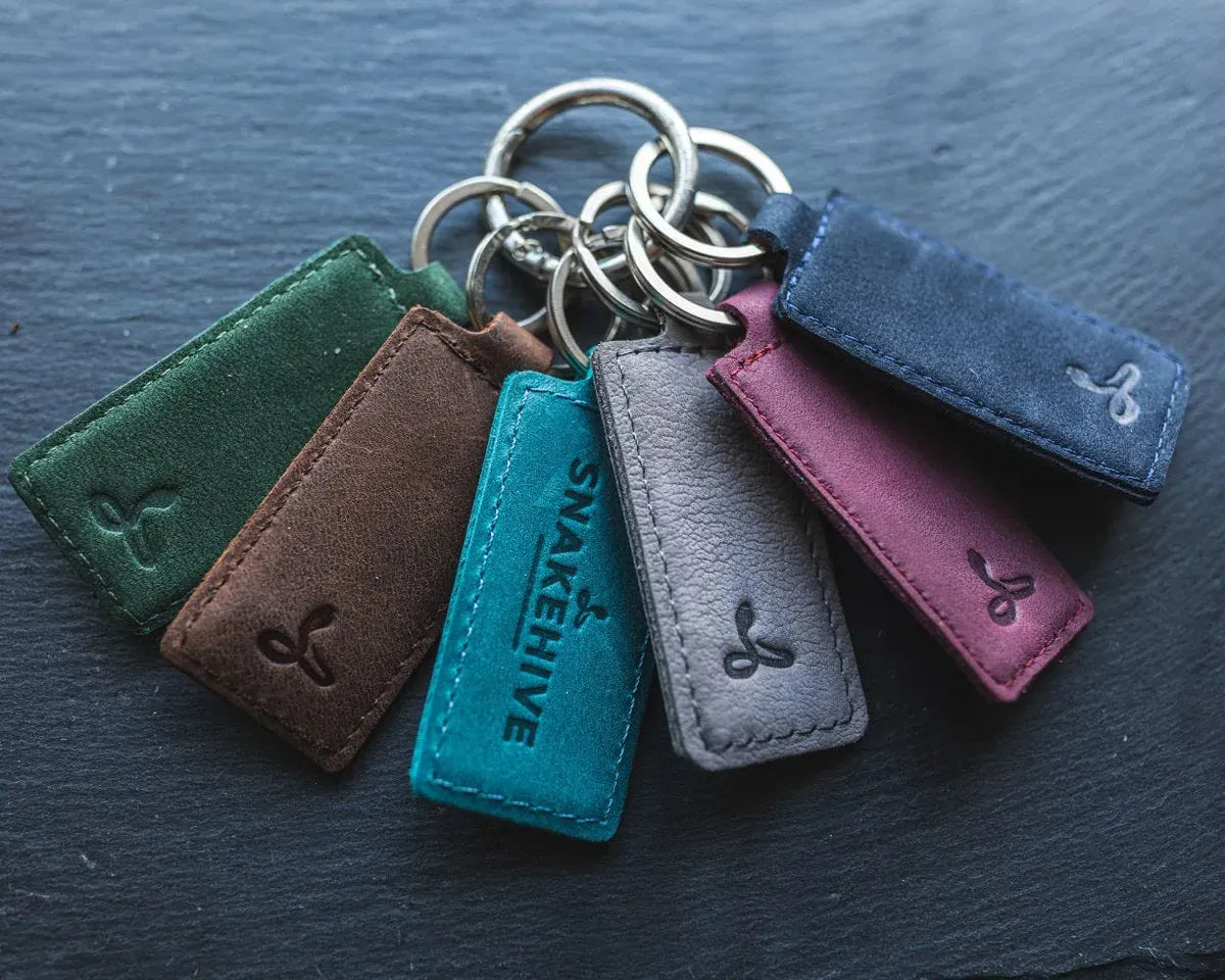 Snakehive Accessories Vintage Leather Key Ring Vintage Leather Key Ring | Leather Accessories