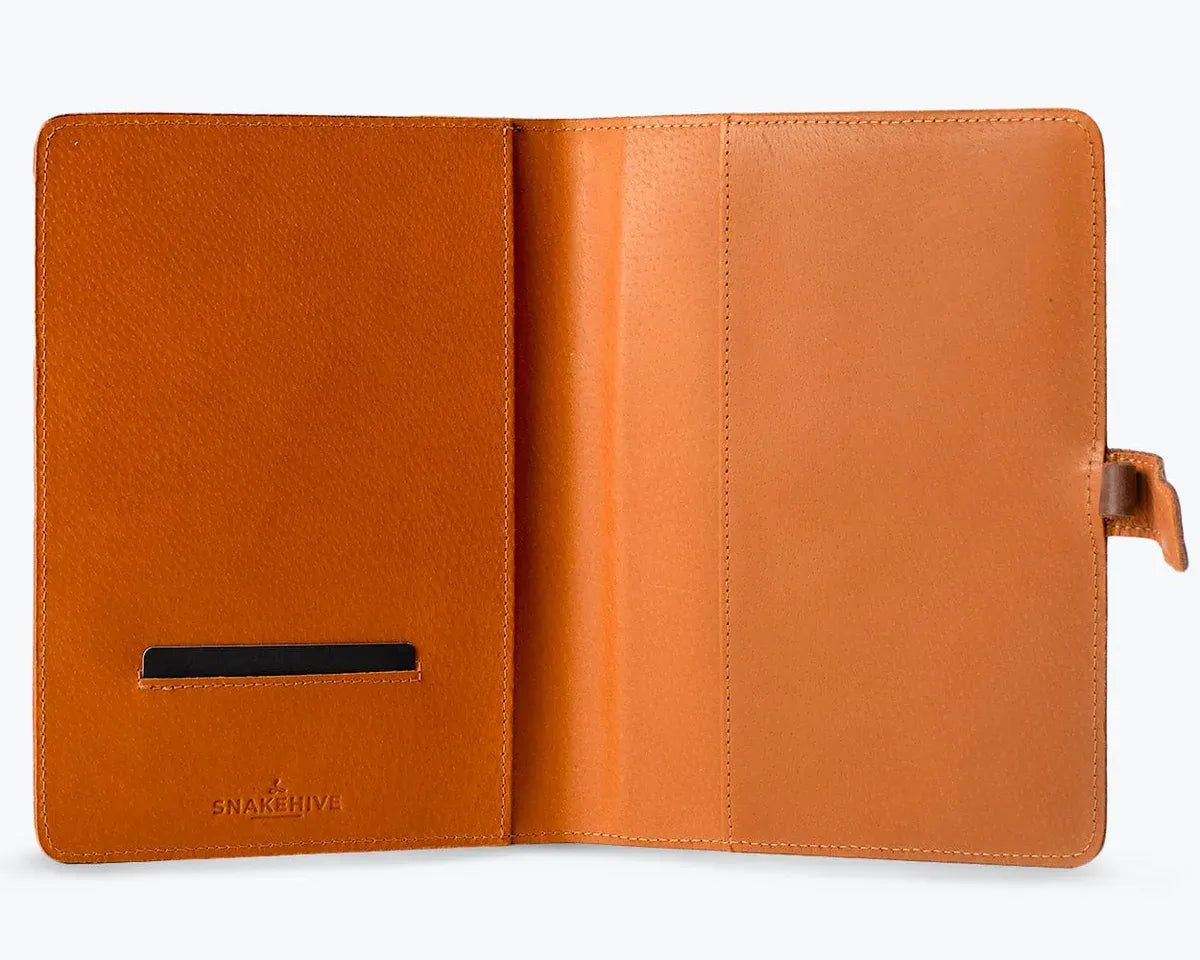 Snakehive Accessories Vintage A5 Leather Notebook Cover Vintage A5 Leather Notebook Cover | Leather Accessories