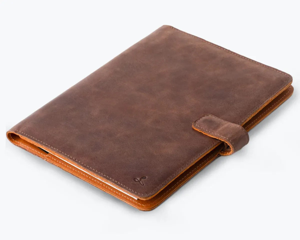 Snakehive Accessories Vintage A5 Leather Notebook Cover Vintage A5 Leather Notebook Cover | Leather Accessories