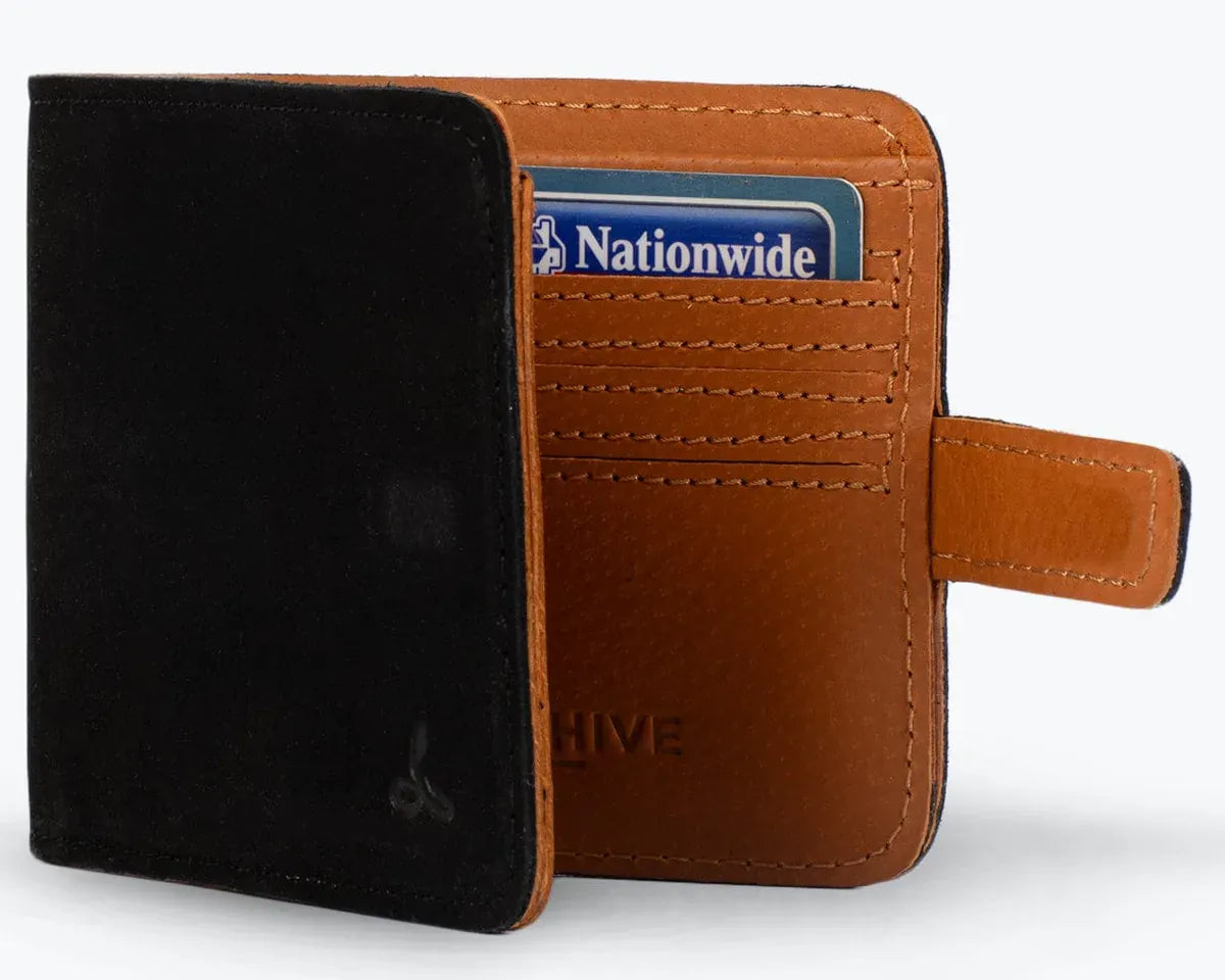 Snakehive UK Accessories Vintage Leather Money Wallet (With Clasp) Vintage Leather Money Wallet (Clasp) | Leather Accessories