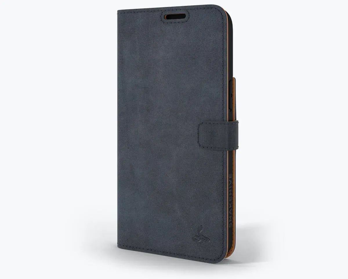Snakehive UK Vintage Wallet Apple iPhone 14 Pro Max - Vintage Leather Wallet Phone Case Vintage Leather Wallet Case for Apple iPhone 14 Pro Max