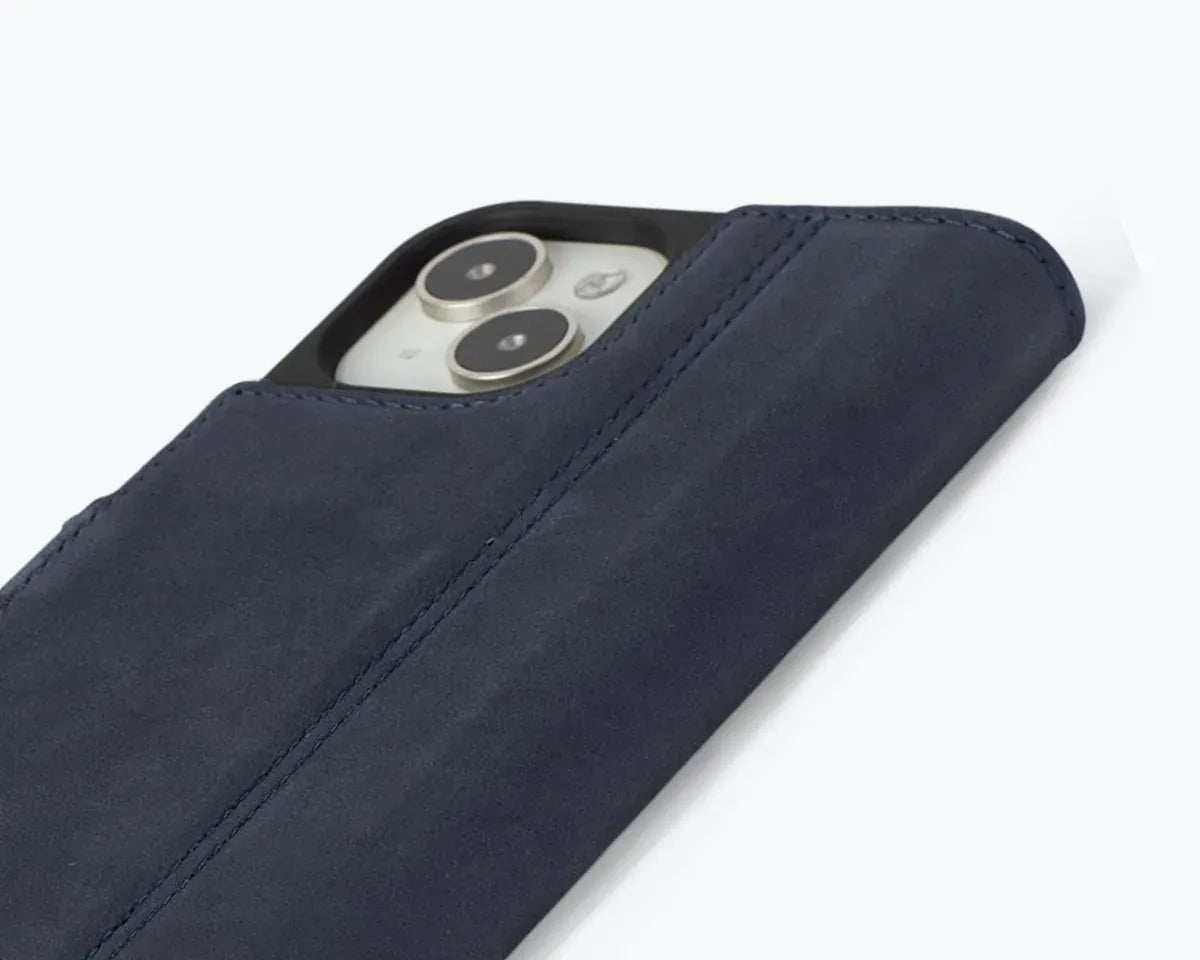 Snakehive Vintage Wallet Apple iPhone 15 - Vintage Leather Wallet Phone Case  iPhone 15 | Leather Wallet Case | Snakehive