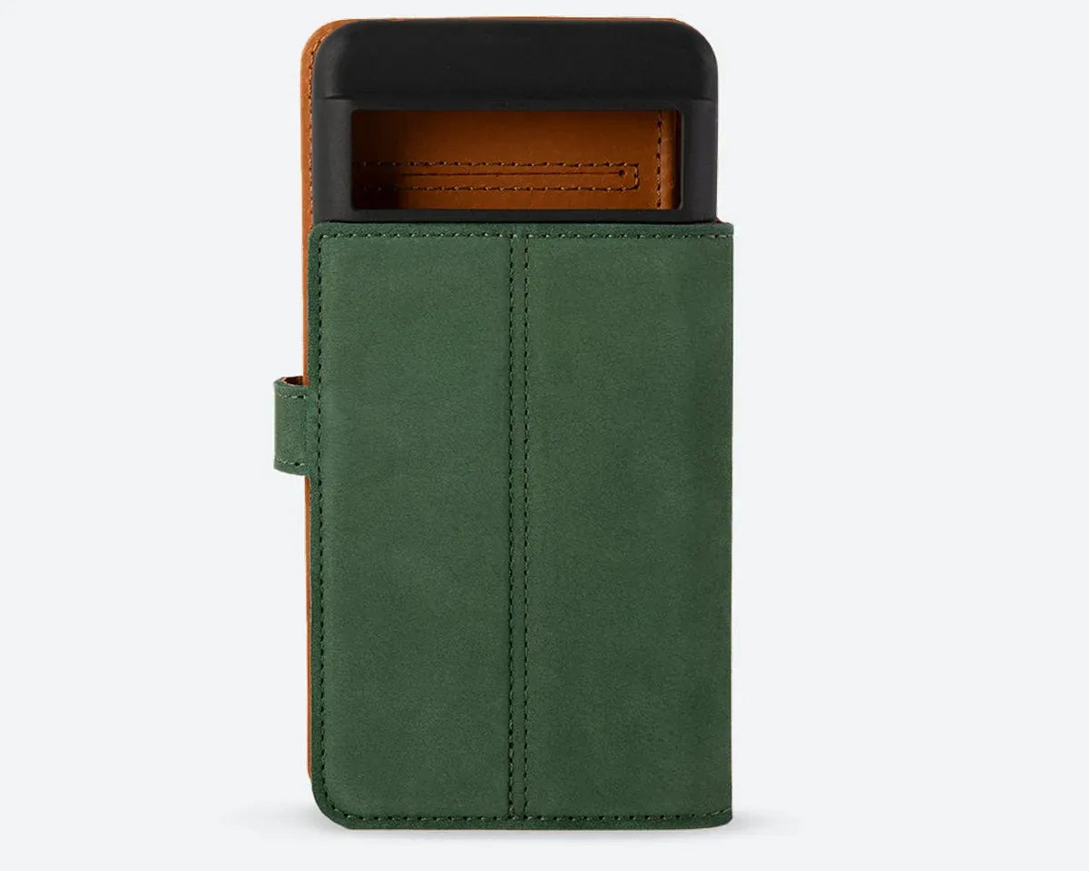 Snakehive Vintage Wallet Google Pixel 8 Pro- Vintage Leather Wallet Phone Case Vintage Leather Wallet Case for Google Pixel 8 Pro