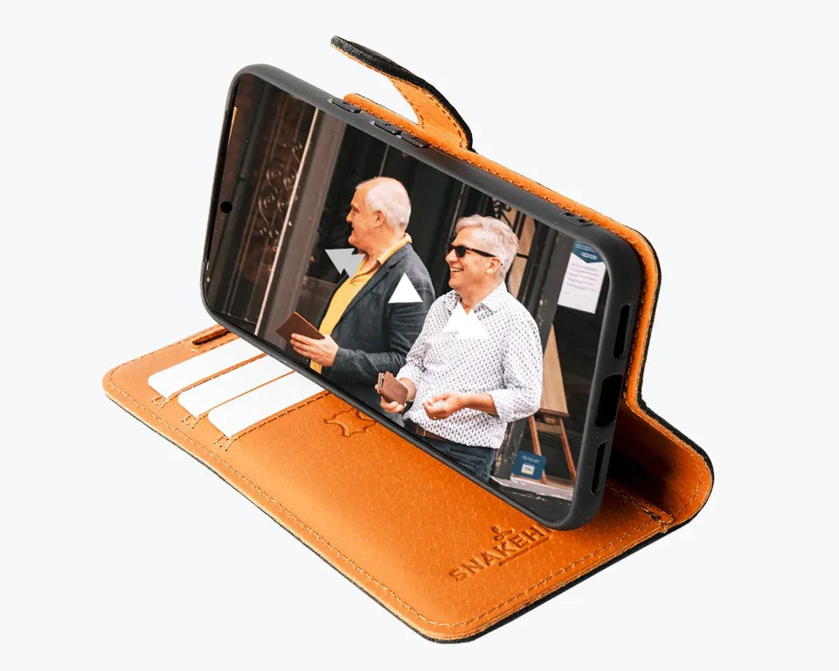 Snakehive Vintage Wallet Google Pixel 8 Pro- Vintage Leather Wallet Phone Case Vintage Leather Wallet Case for Google Pixel 8 Pro