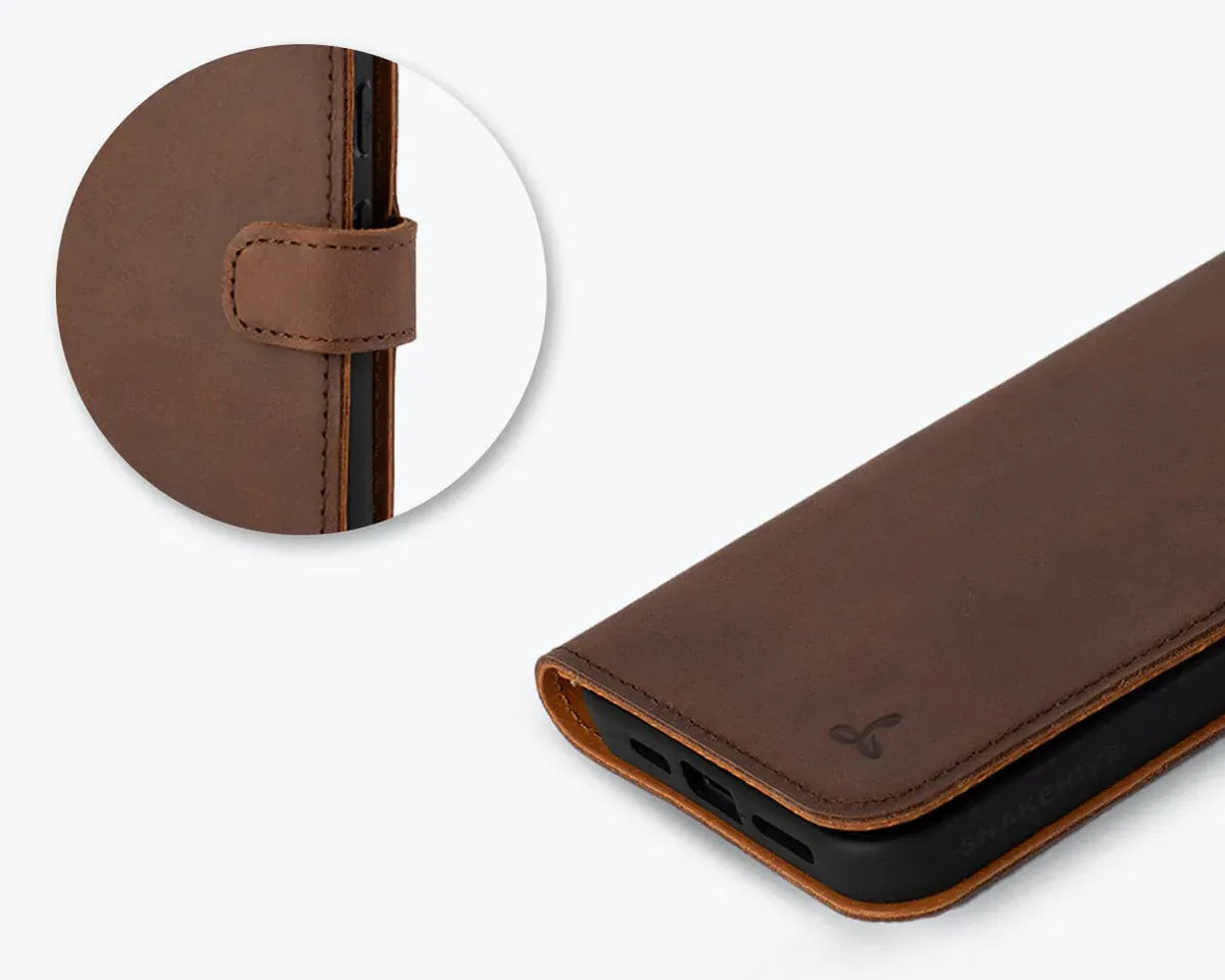 Snakehive Vintage Wallet Google Pixel 8 Pro- Vintage Leather Wallet Phone Case Vintage Leather Wallet Case for Google Pixel 8 Pro
