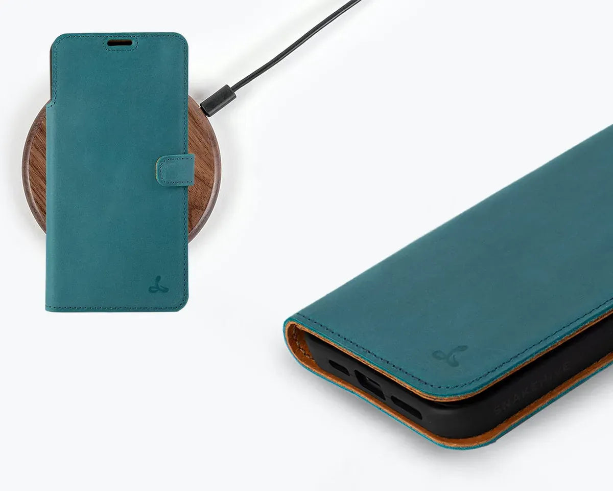 Snakehive Vintage Wallet Google Pixel 8 Pro- Vintage Leather Wallet Phone Case Vintage Leather Wallet Case for Google Pixel 8 Pro