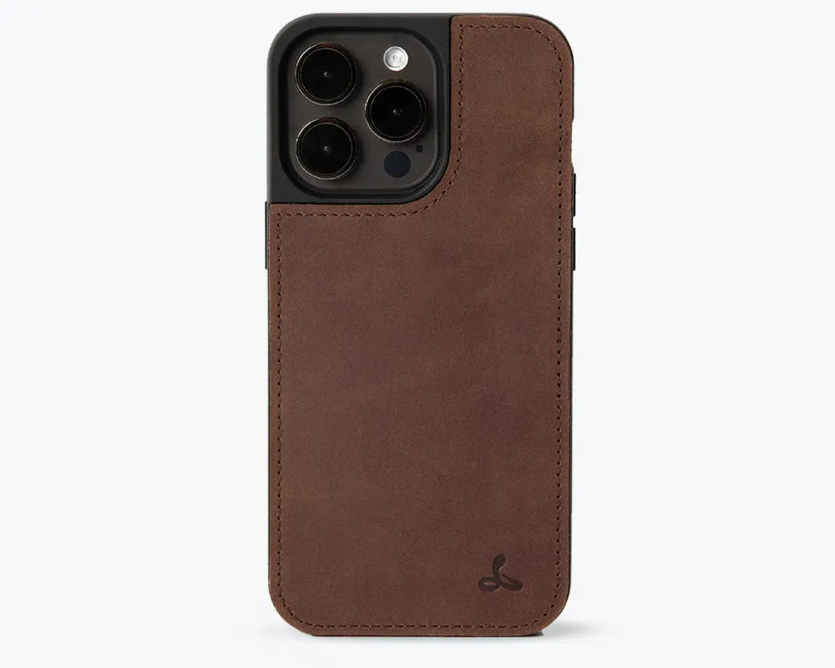 Snakehive Vintage Back Case Apple iPhone 15 Pro Max - Vintage Leather Back Case iPhone 15 Pro Max | Vintage Leather Back Case | Snakehive