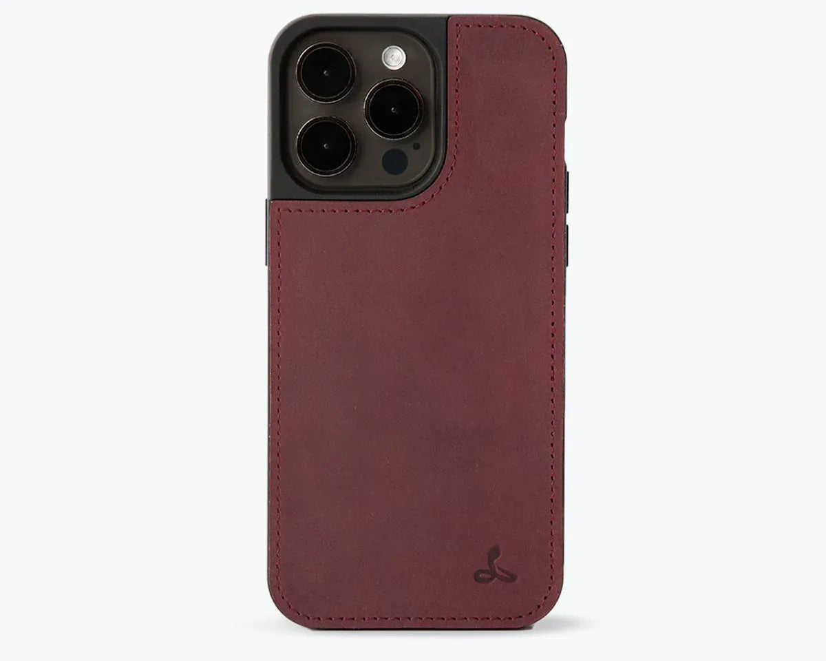 Snakehive Vintage Back Case Apple iPhone 15 Pro Max - Vintage Leather Back Case iPhone 15 Pro Max | Vintage Leather Back Case | Snakehive