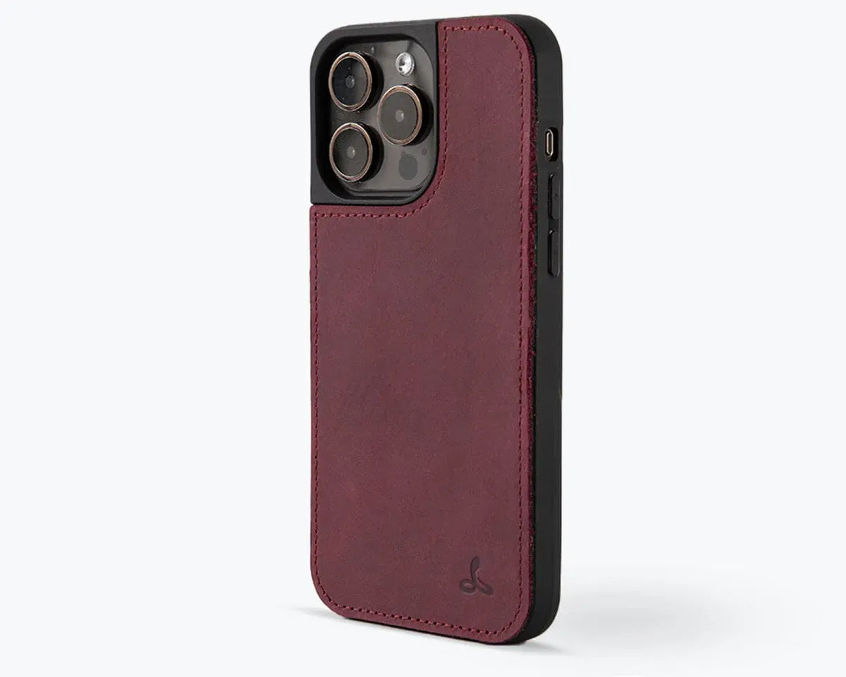 Snakehive Vintage Back Case Apple iPhone 15 Pro Max - Vintage Leather Back Case iPhone 15 Pro Max | Vintage Leather Back Case | Snakehive