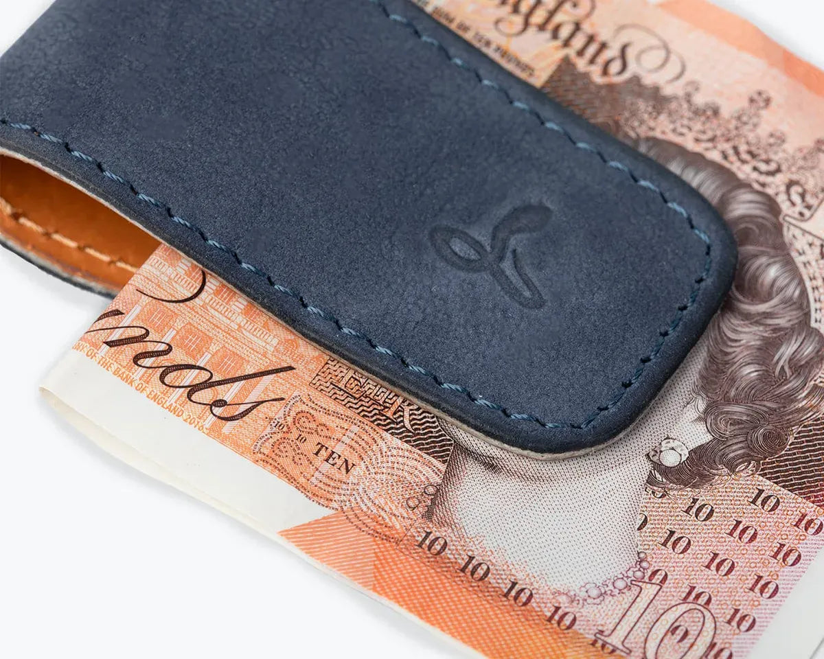 Snakehive UK Accessories Vintage Leather Money Clip Vintage Leather Money Clip | Leather Accessories